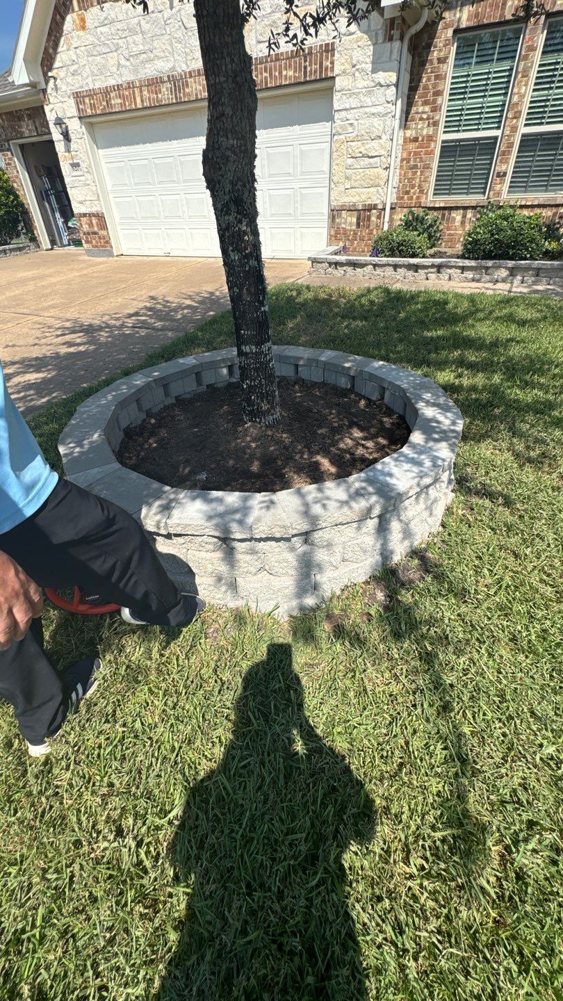 🌿 Mr. Ken’s Front Yard Flower Bed Enhancement by Texas Urban Elements