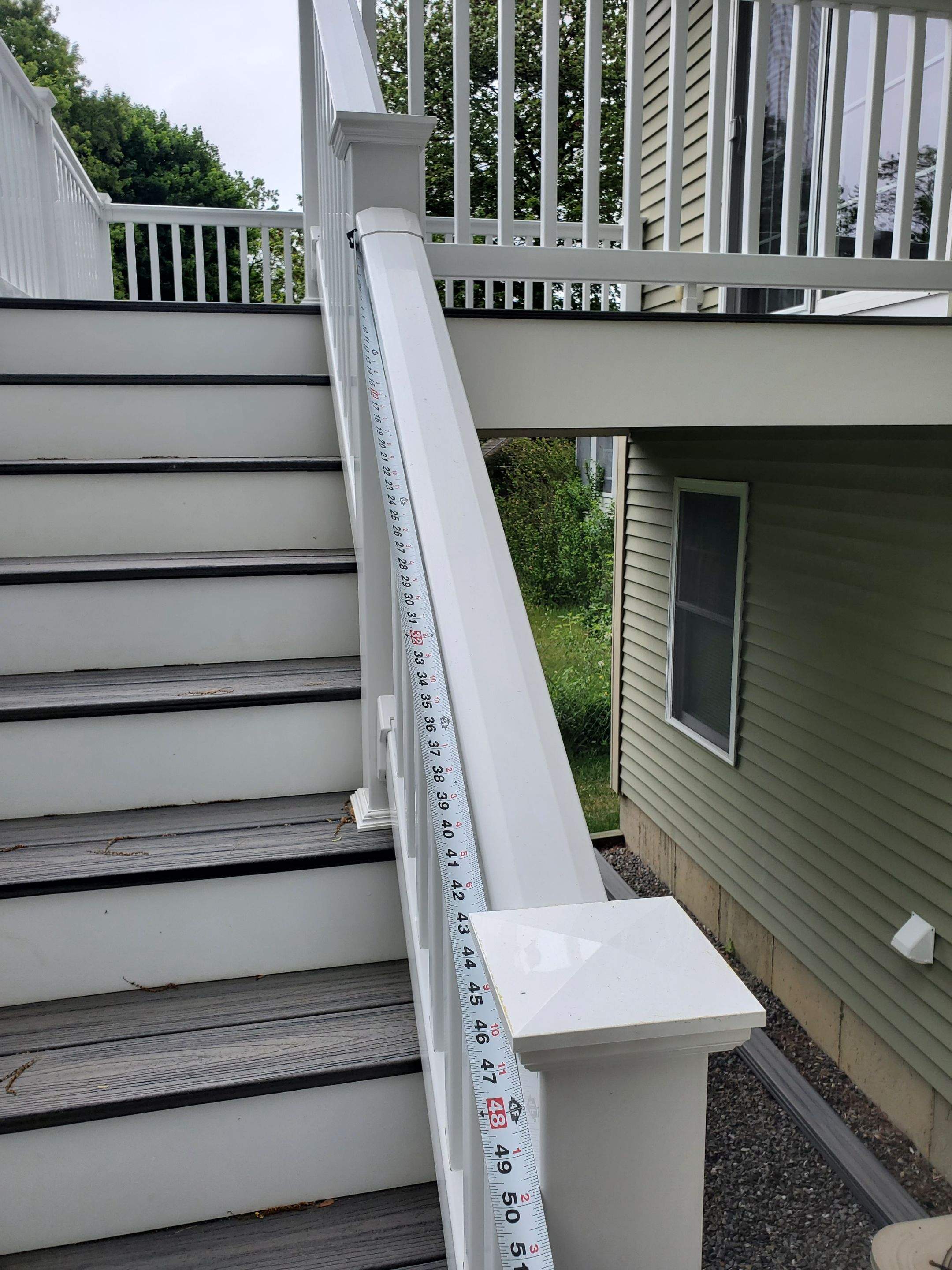 Porch/Deck Construction using Trex Decking by UBrothers Construction