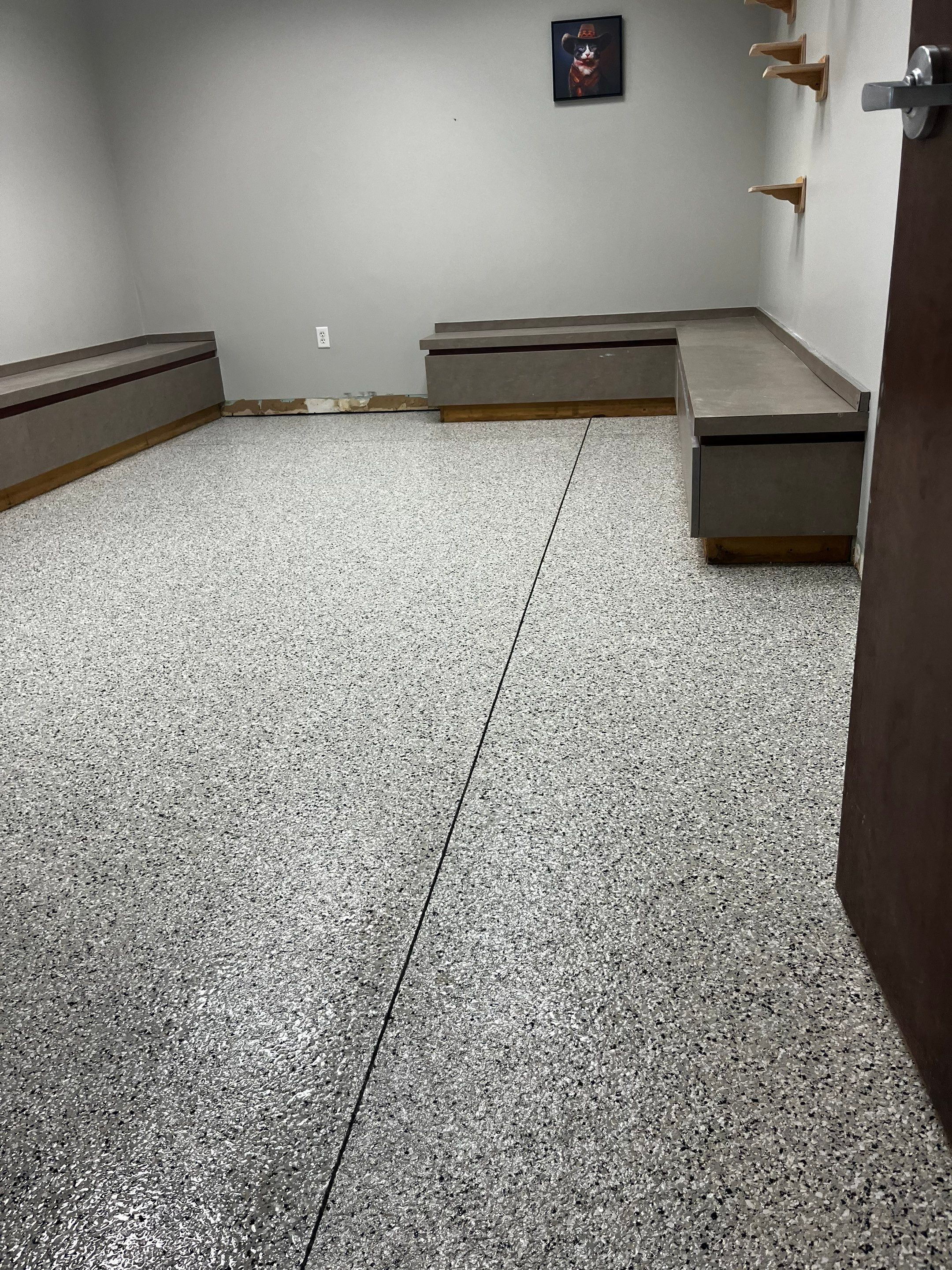 Commercial Floor Coating using Cabin Fever by My Garage Floor Guys