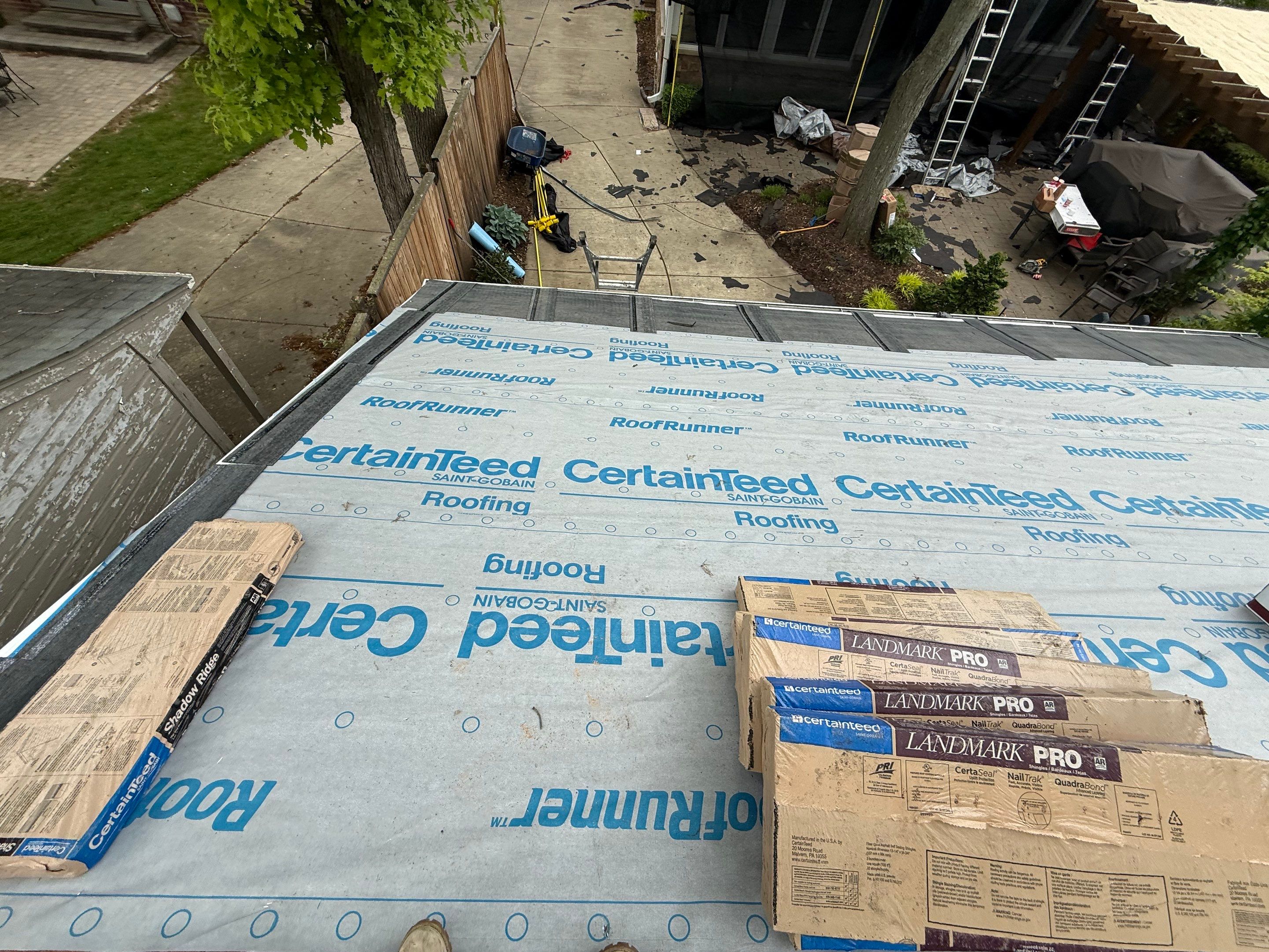 Project in Birmingham by Eave Roofing