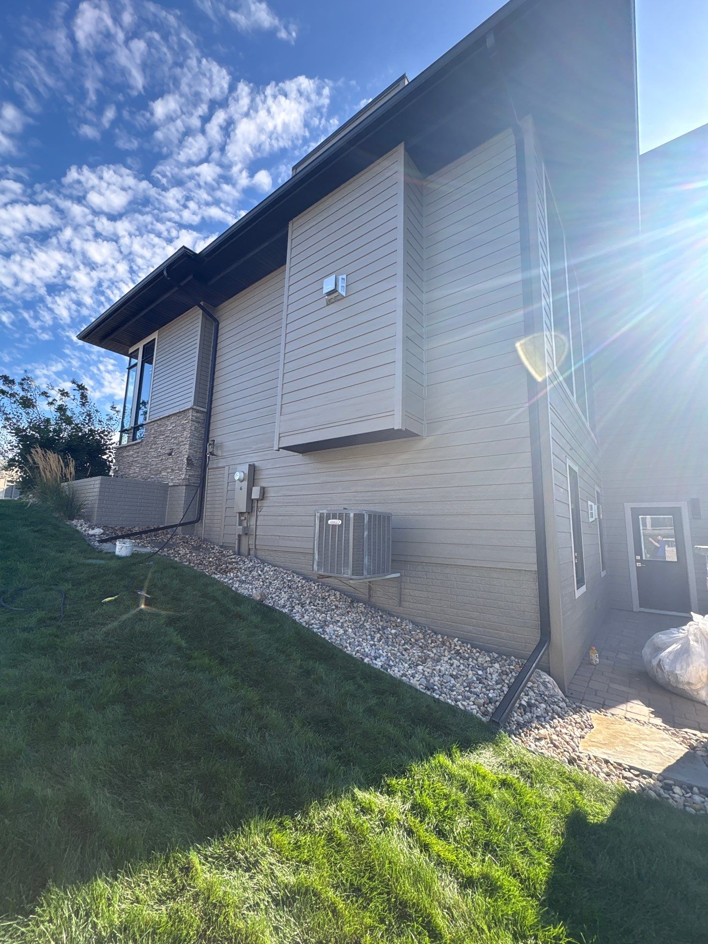 Exterior Painting and Siding Refresh for Multi-Level Tea Residence by Select Painting, Coatings & Garage Cabinets