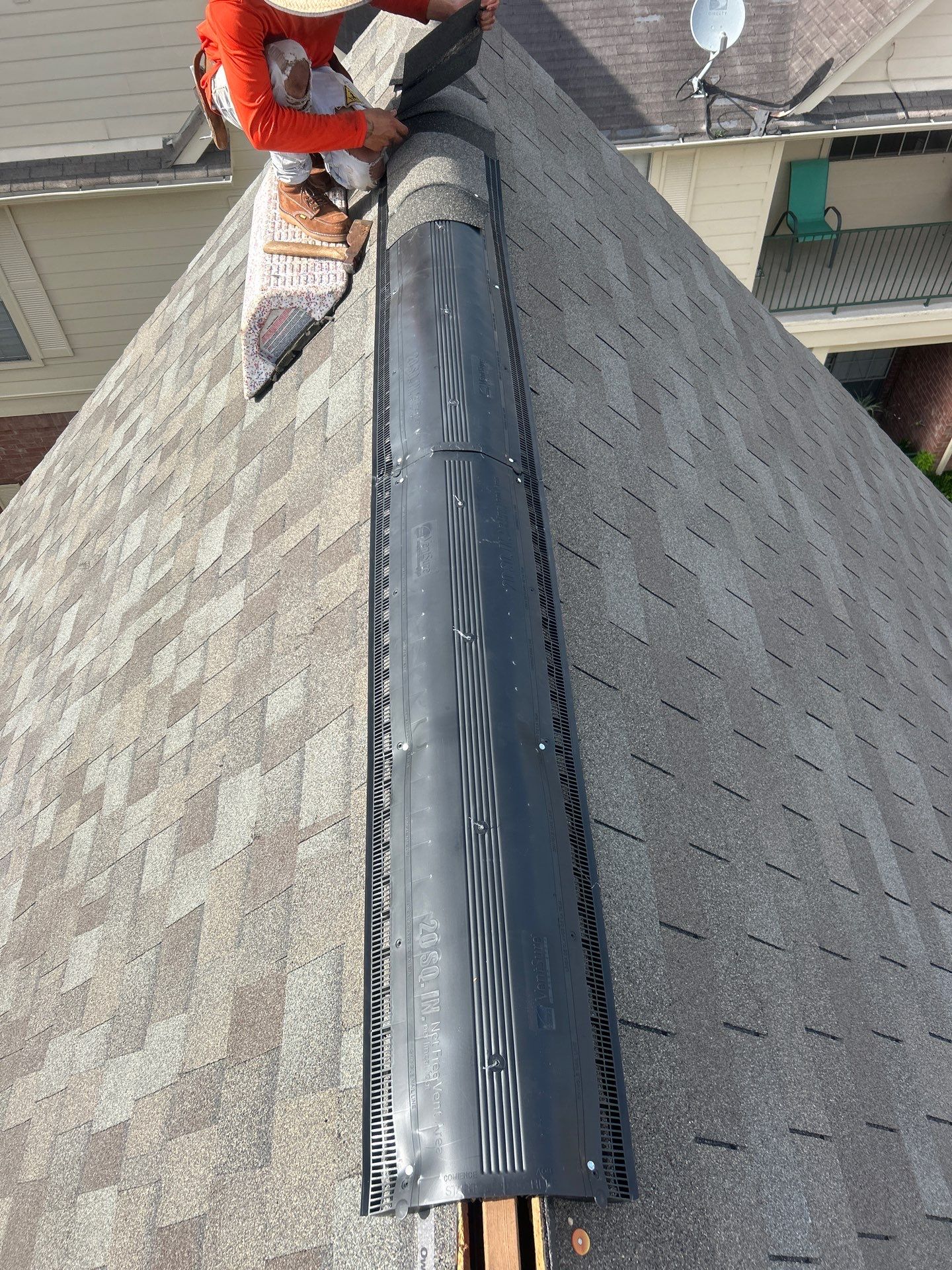 Residential Roofing Installation using Owen's Corning Duration (Lifetime) Shingles by Roof Repair Company
