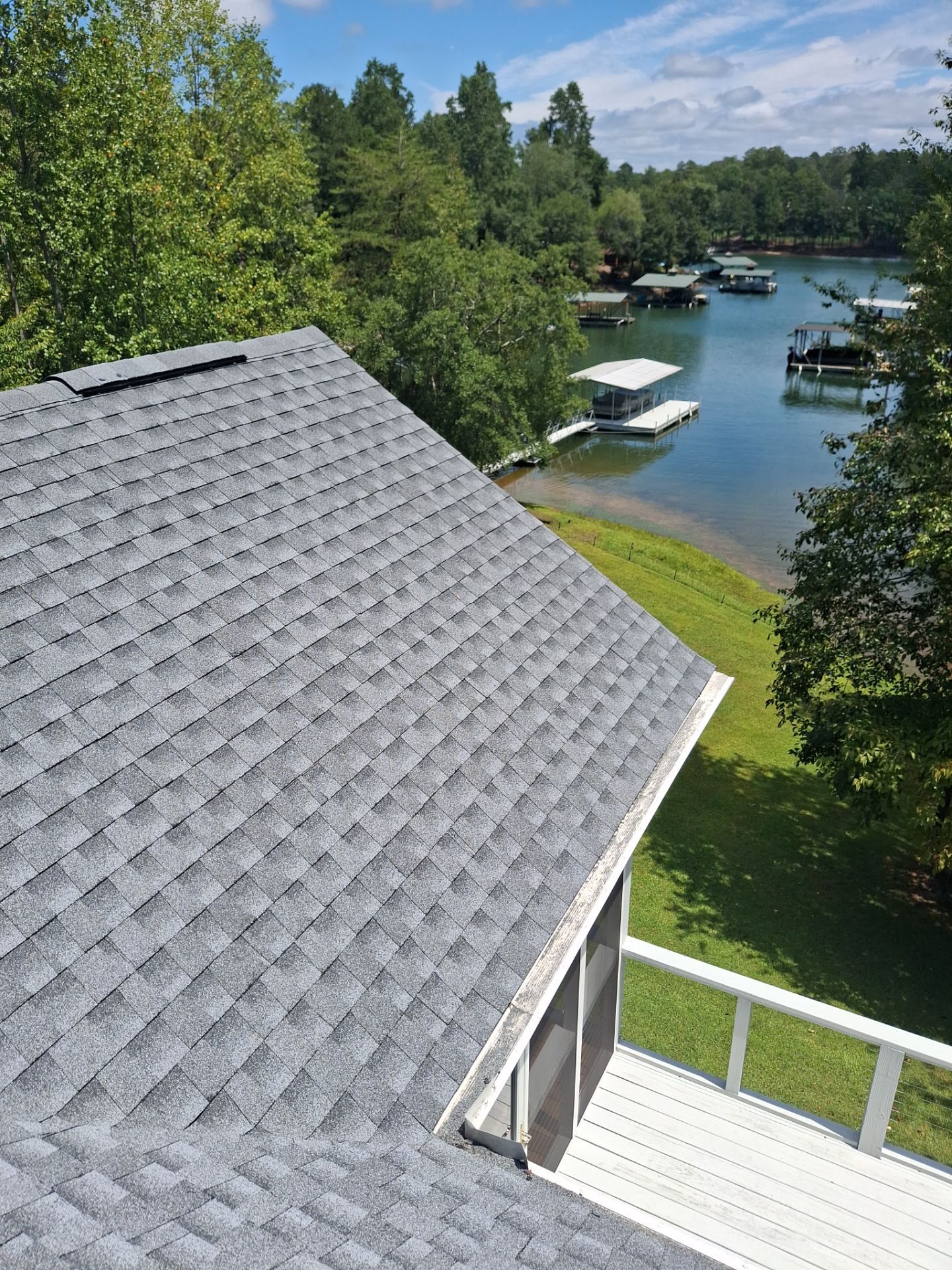 Keowee Insurance Roof with 7in Gutters by Roofsters