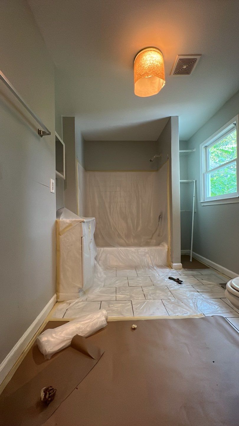 Atlanta Interior Renovation Featuring Hardwood Floors and New Paint by Swift Home Renovations