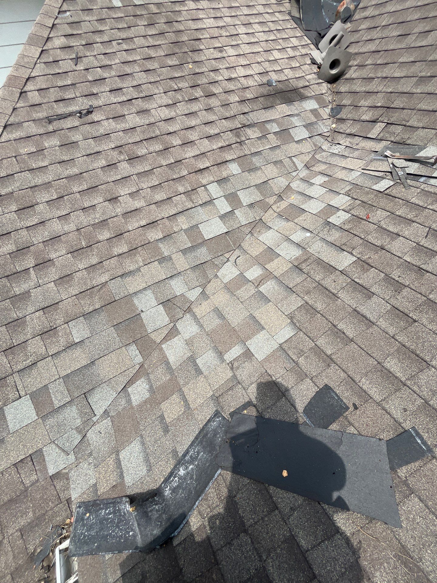 Hail Damage using Owen's Corning Duration (Lifetime) Shingles by Roof Repair Company