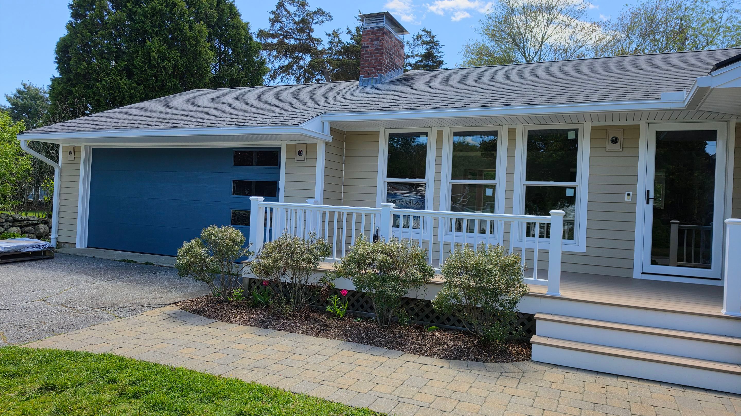 Transformation Raintech White by DiGiorgi Roofing and Siding Inc