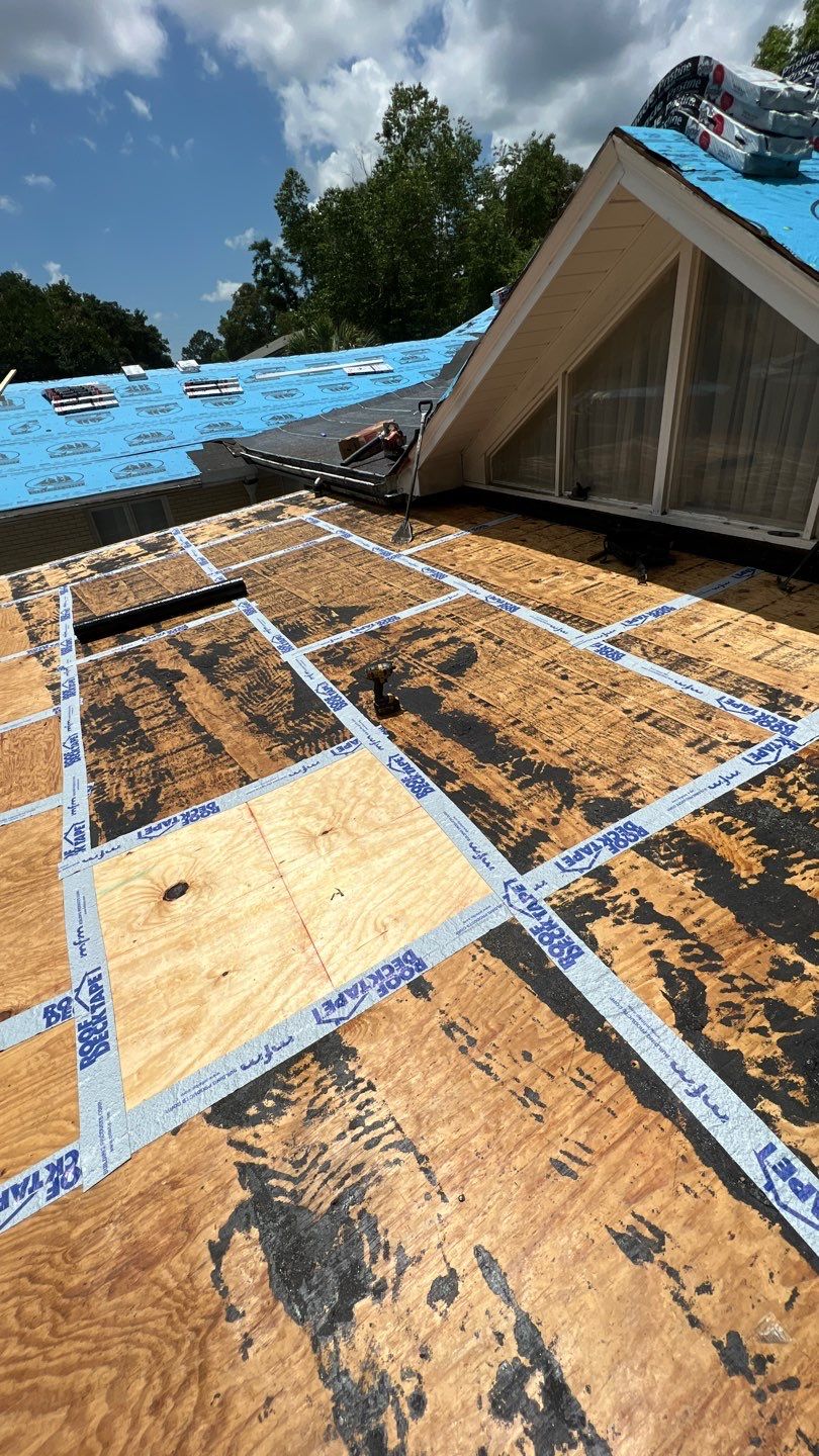 Residential Roofing Installation using Roof Replacement by American Roofing & Construction LLC