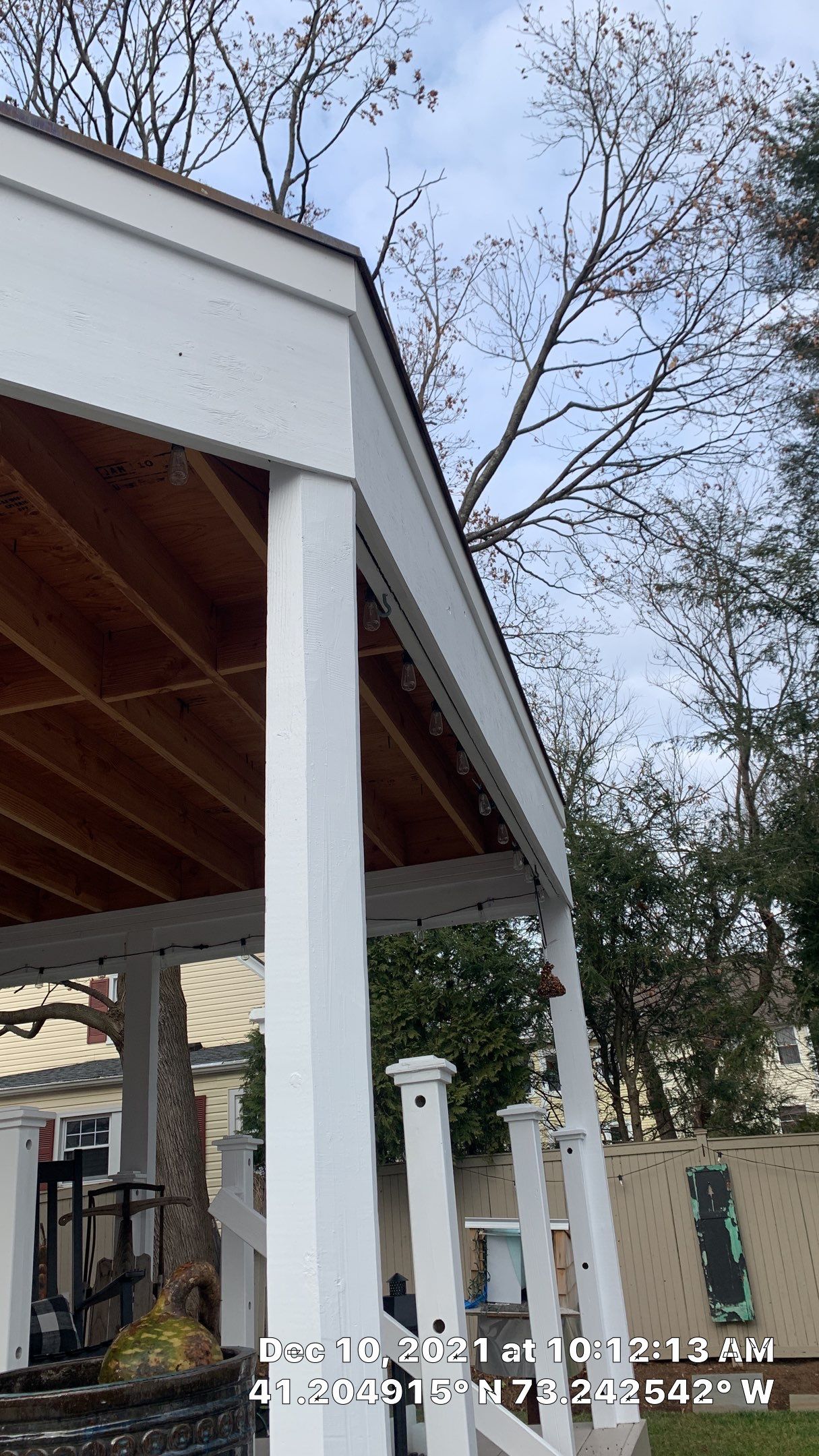 Gutter Installation using White gutters by A Plus Exterior