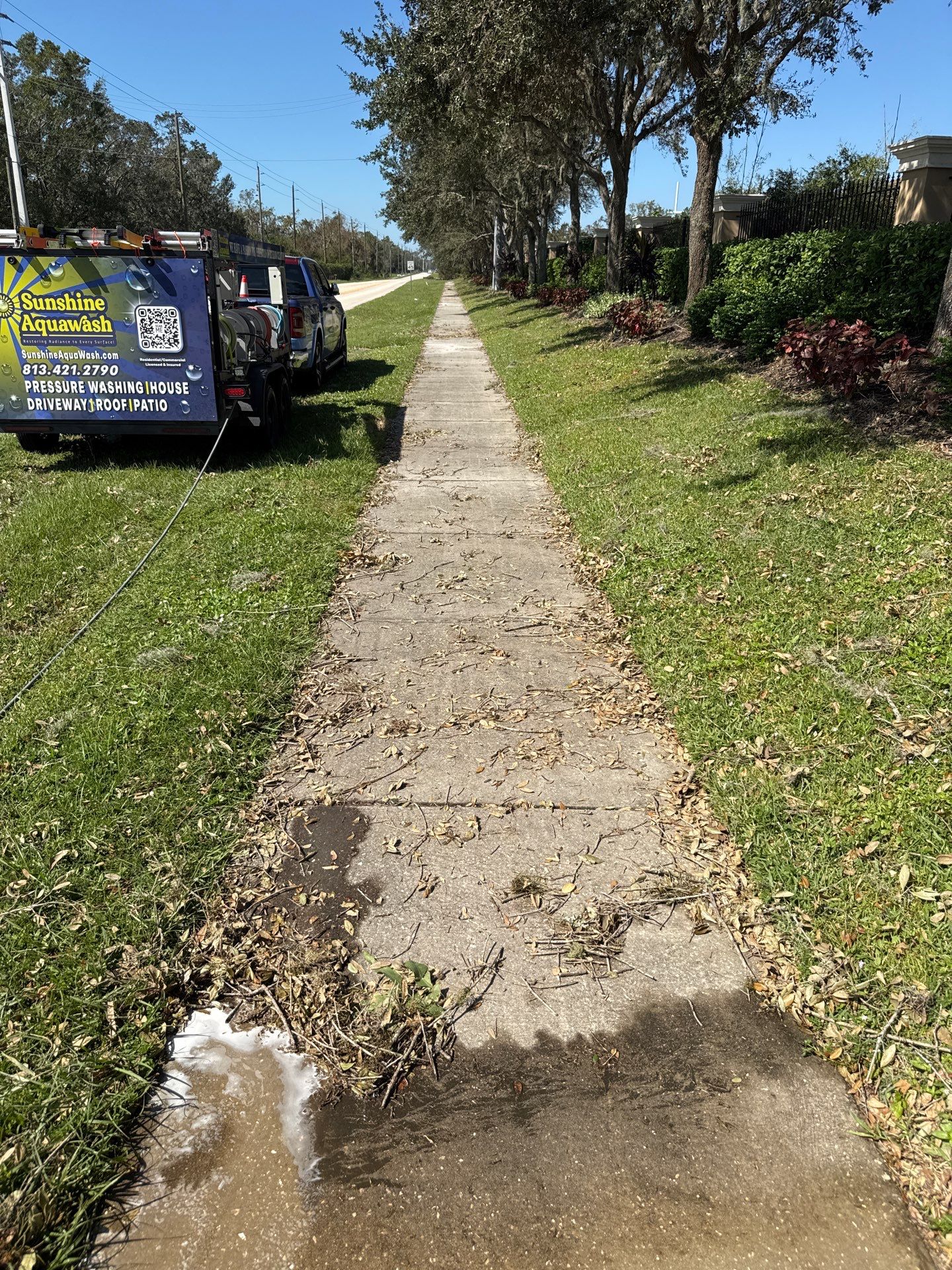 HOA Community Cleaning in Winding River, Bradenton, FL by Sunshine AquaWash