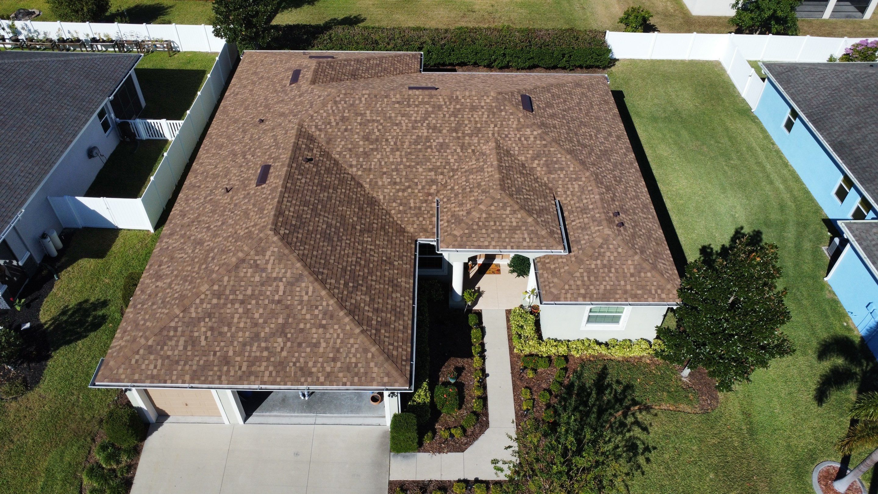 Roof Replacement in Ruskin FL. by Steadfast Roofing 