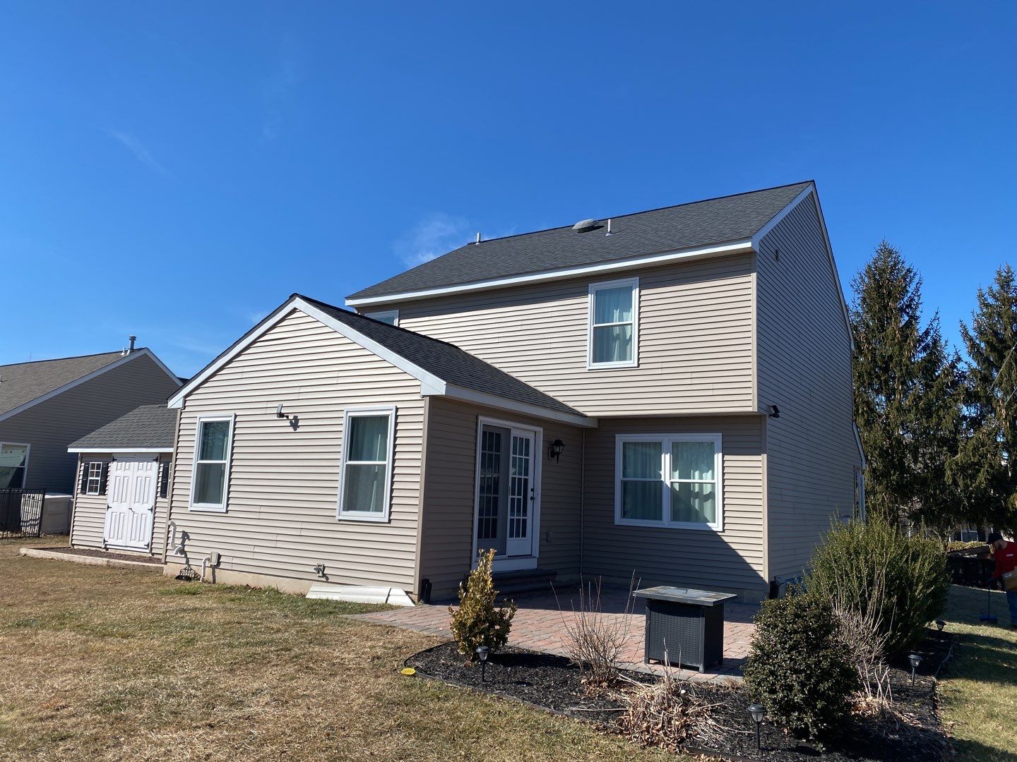 Roofing Installation using CertainTeed Landmark - Moire Black by Storm Guard of Ches-Mont PA