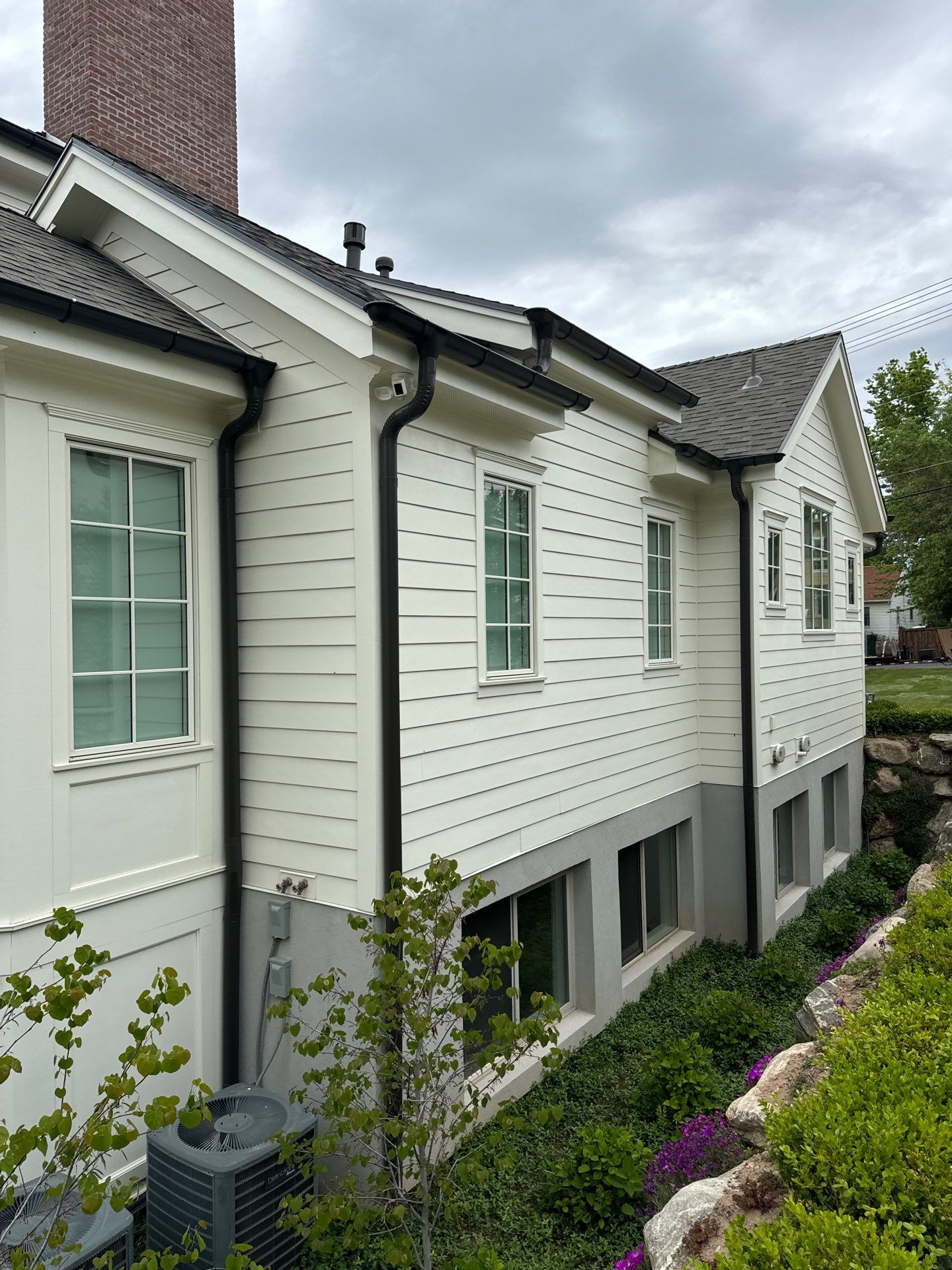 Project in Holladay by Master Rain Gutters.