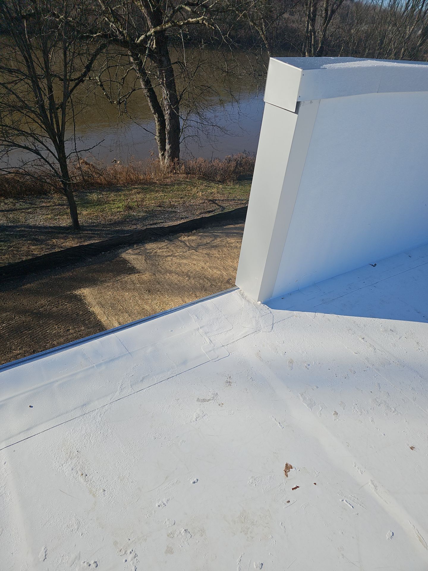Commercial Roofing Installation using Insulated roof and wall panels by Nitro Roofing and Construction