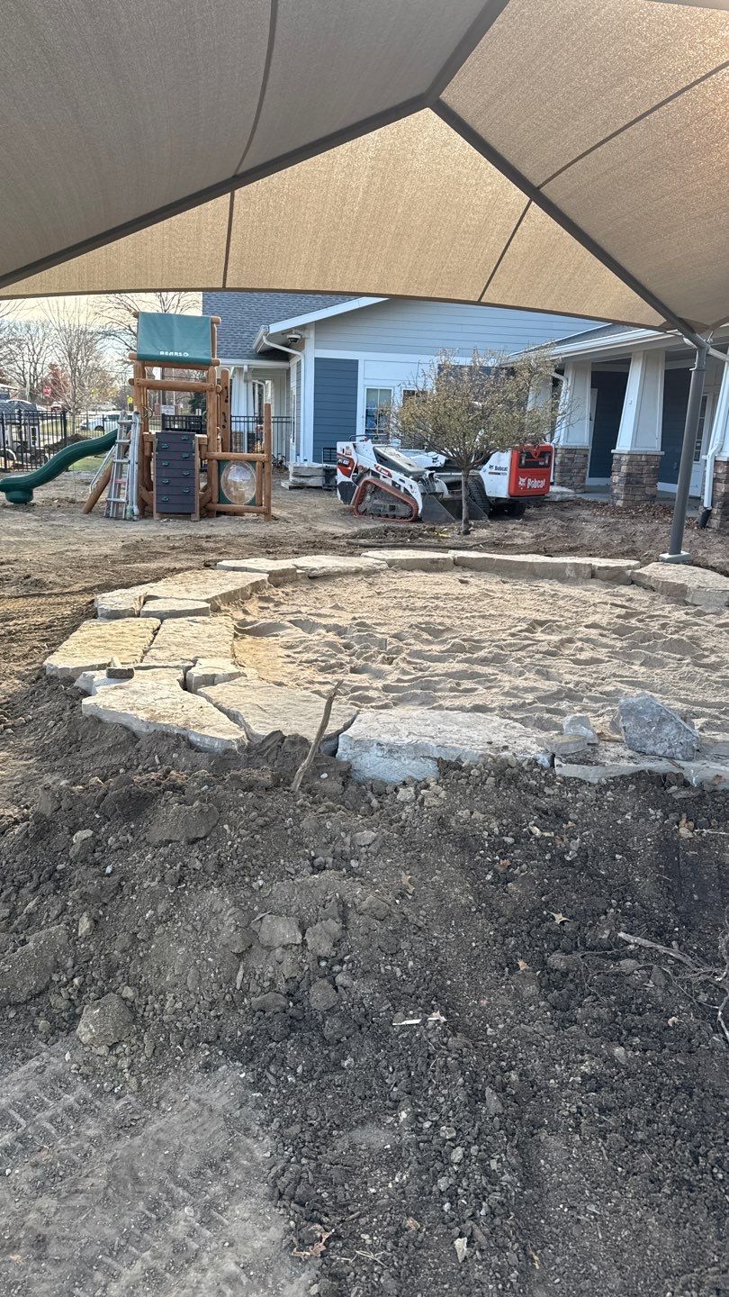 CDC Turf & Playground Project. by New Horizon Landscapes