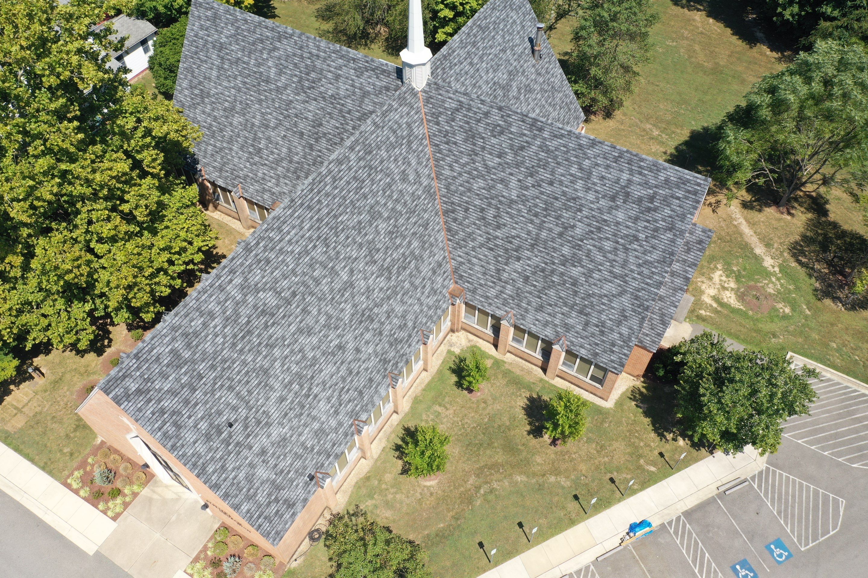 Roof Installation using Flat Roof Coating by ExteriorPros
