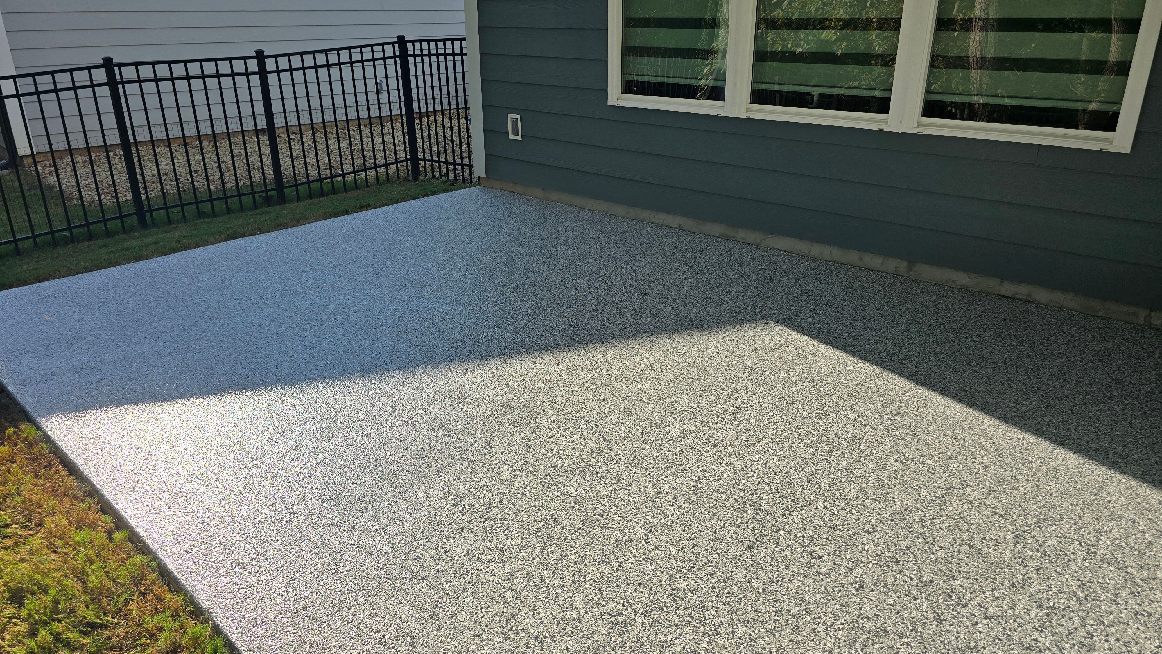 Porch, Patio, & Garage Completed Using Gravel by Elite Floor Solutions