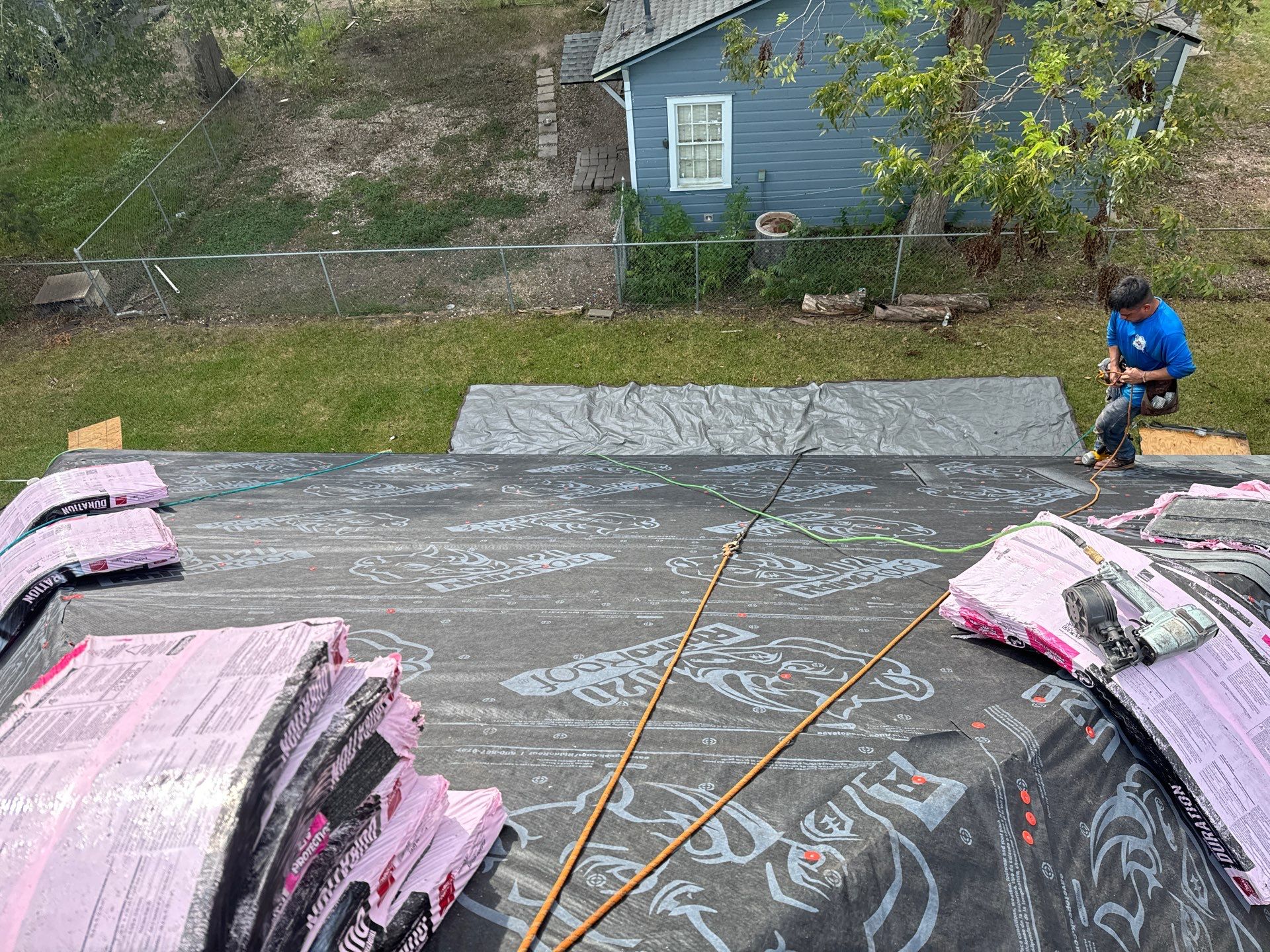 Residential Roofing Repair using Owen's Corning Duration (Lifetime) Shingles by Roof Repair Company