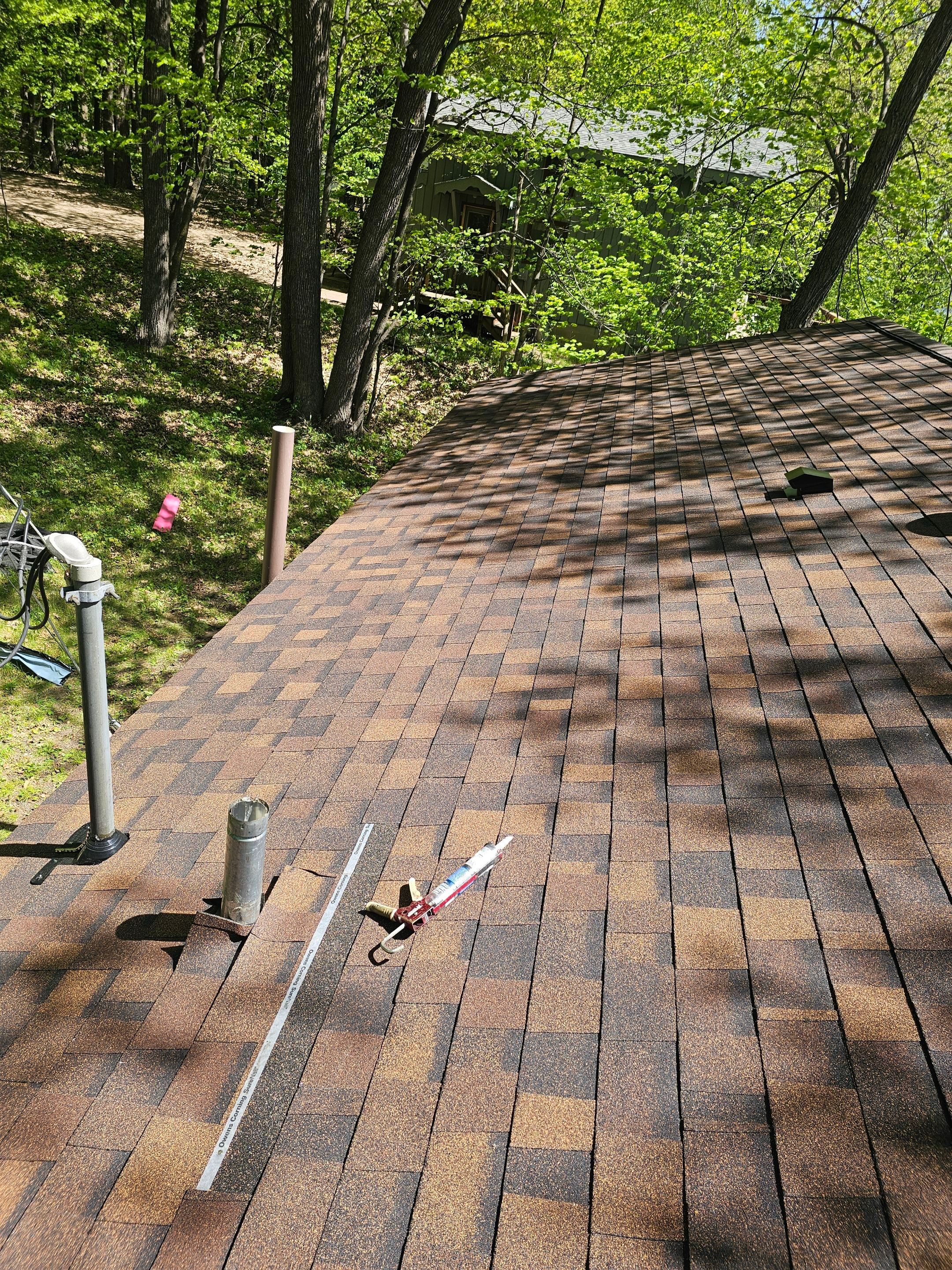 Project in Nisswa by CoMitted 365 Roofing & Exteriors 