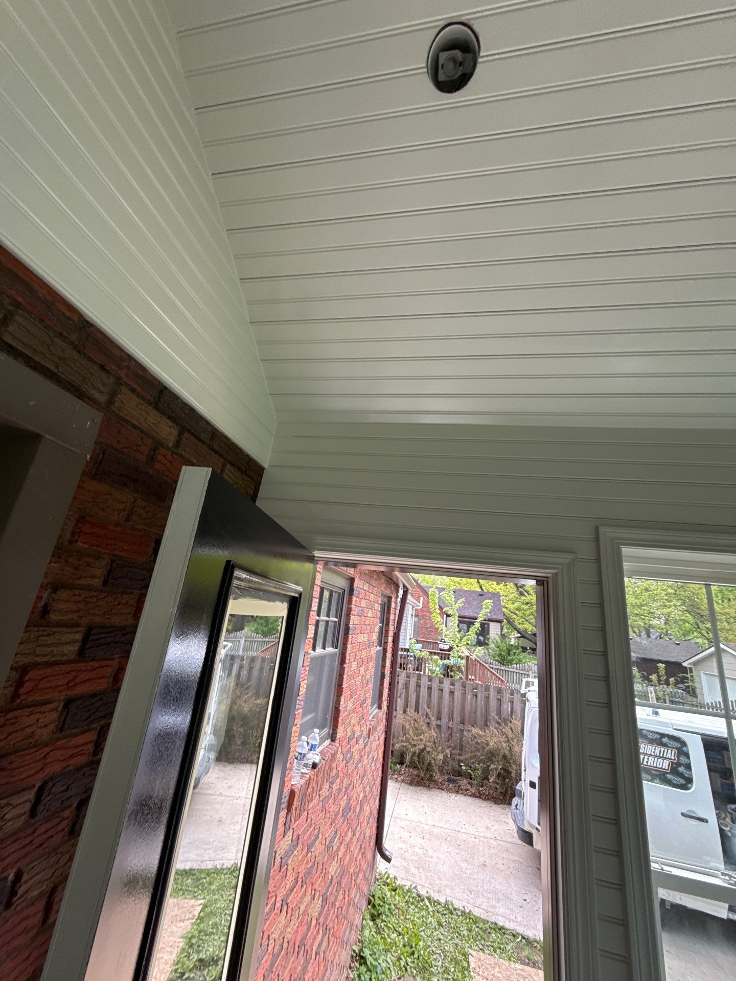 New 4 season room interior & exterior painting by Midwest Paint LLC