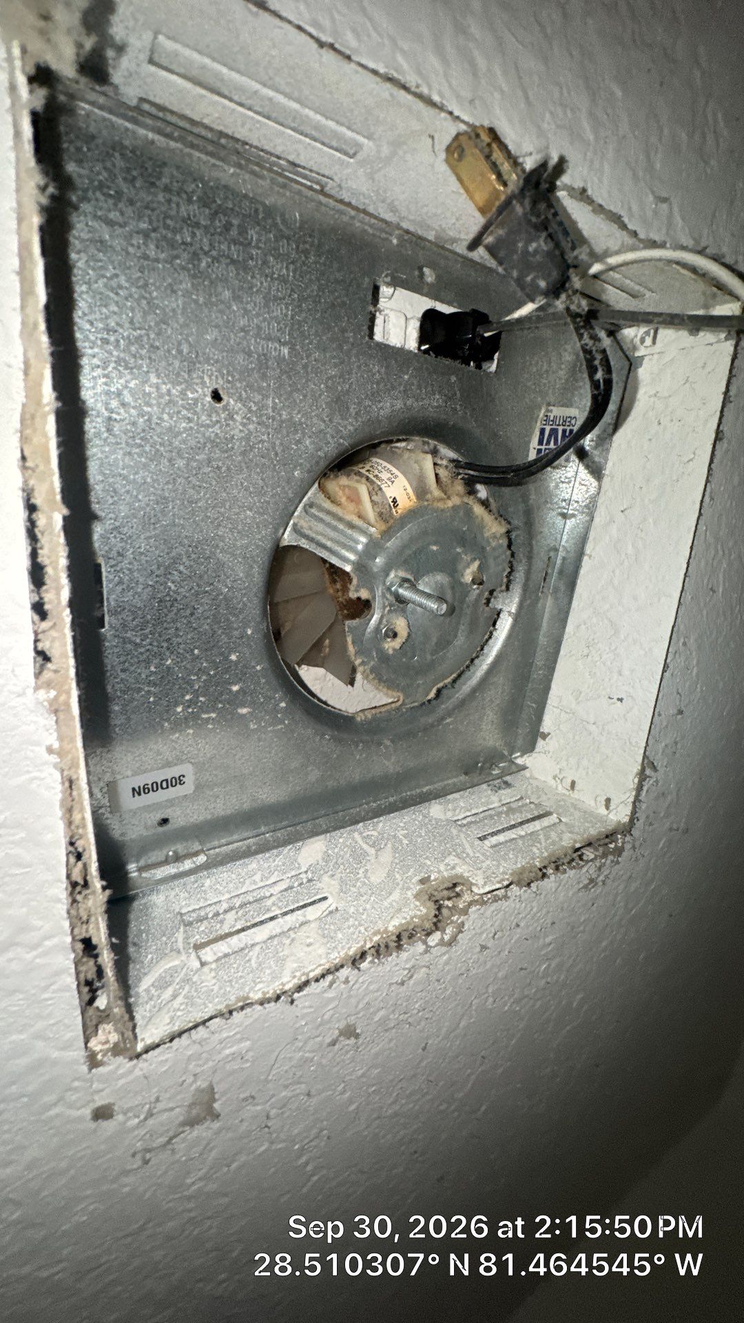 Bath Fan Exhaust Cleaning in Orlando by Hygienic Air, Inc