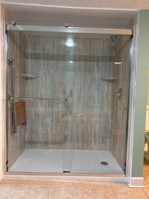 Jacuzzi Walk-In Shower Conversion and Bath Remodel in Traverse City