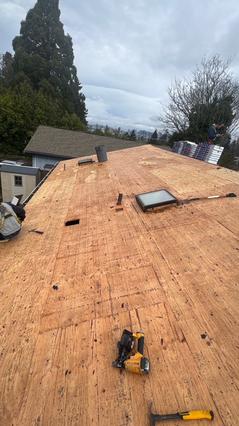 Residential Roofing Installation using GAF HDZ Shingles by Roofing Formula LLC