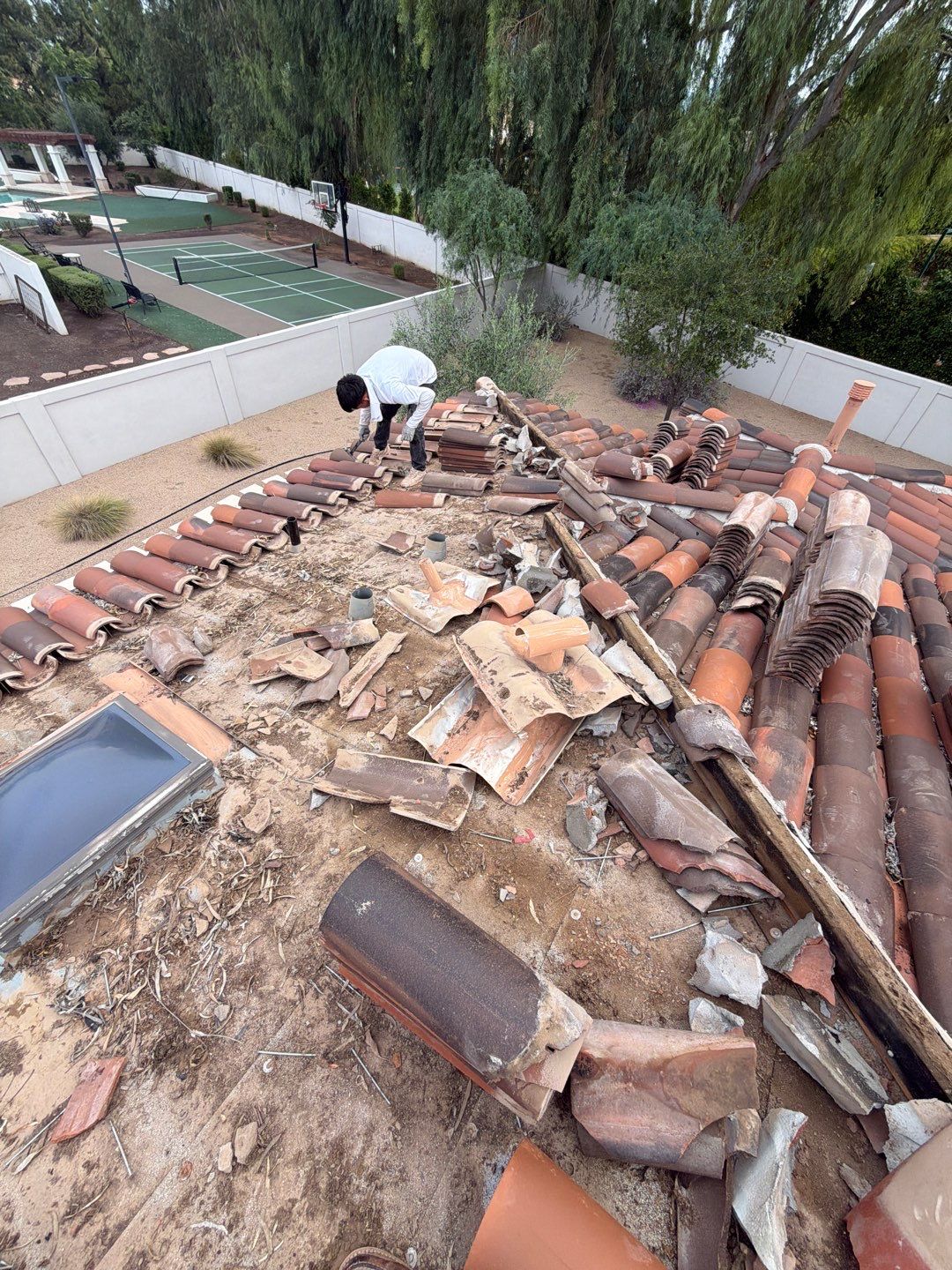 Project in Paradise Valley, AZ by Saint Roofing