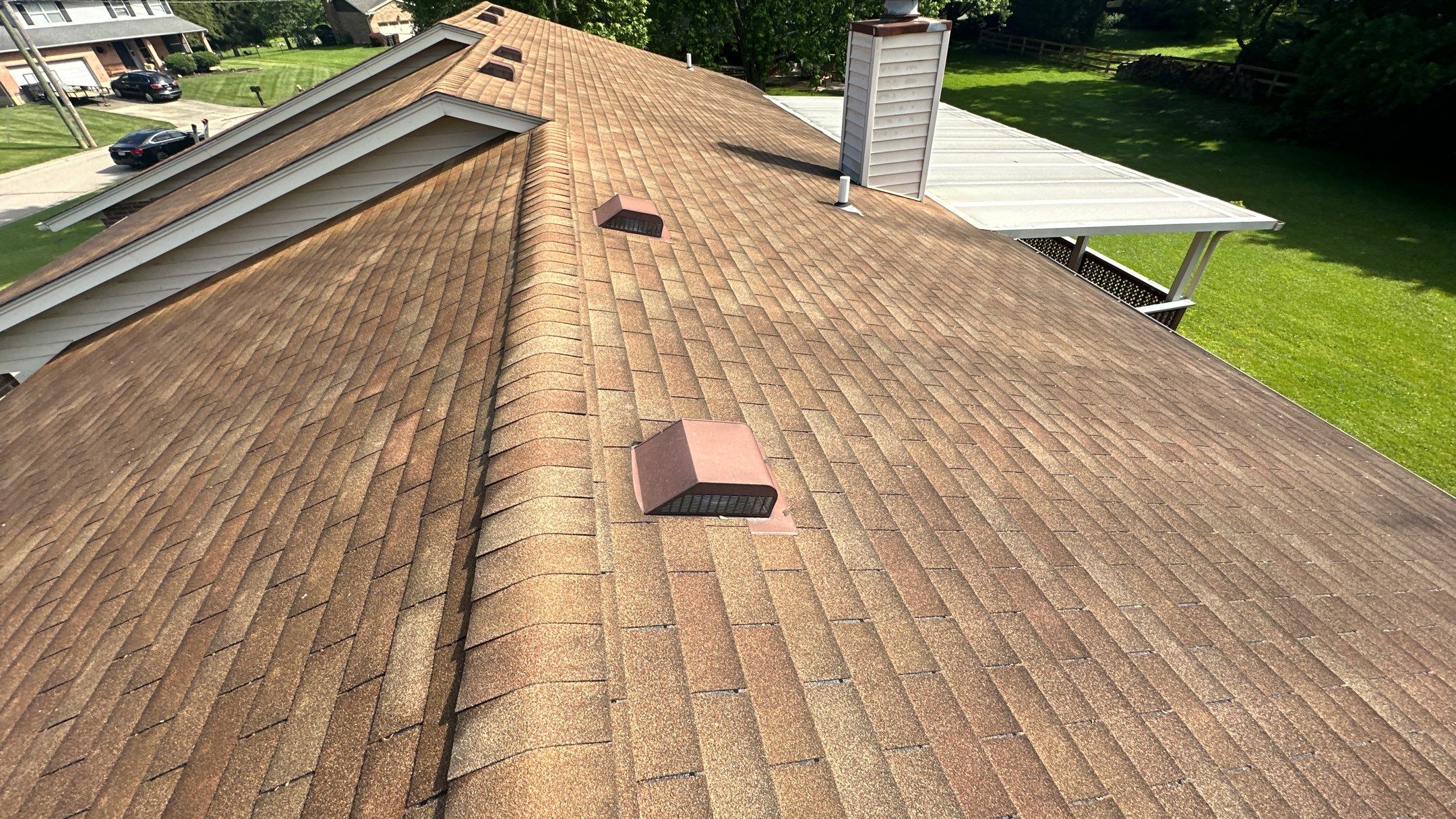 Atlas Weathered Shadow Roof Replacement by Tamlin Roofing