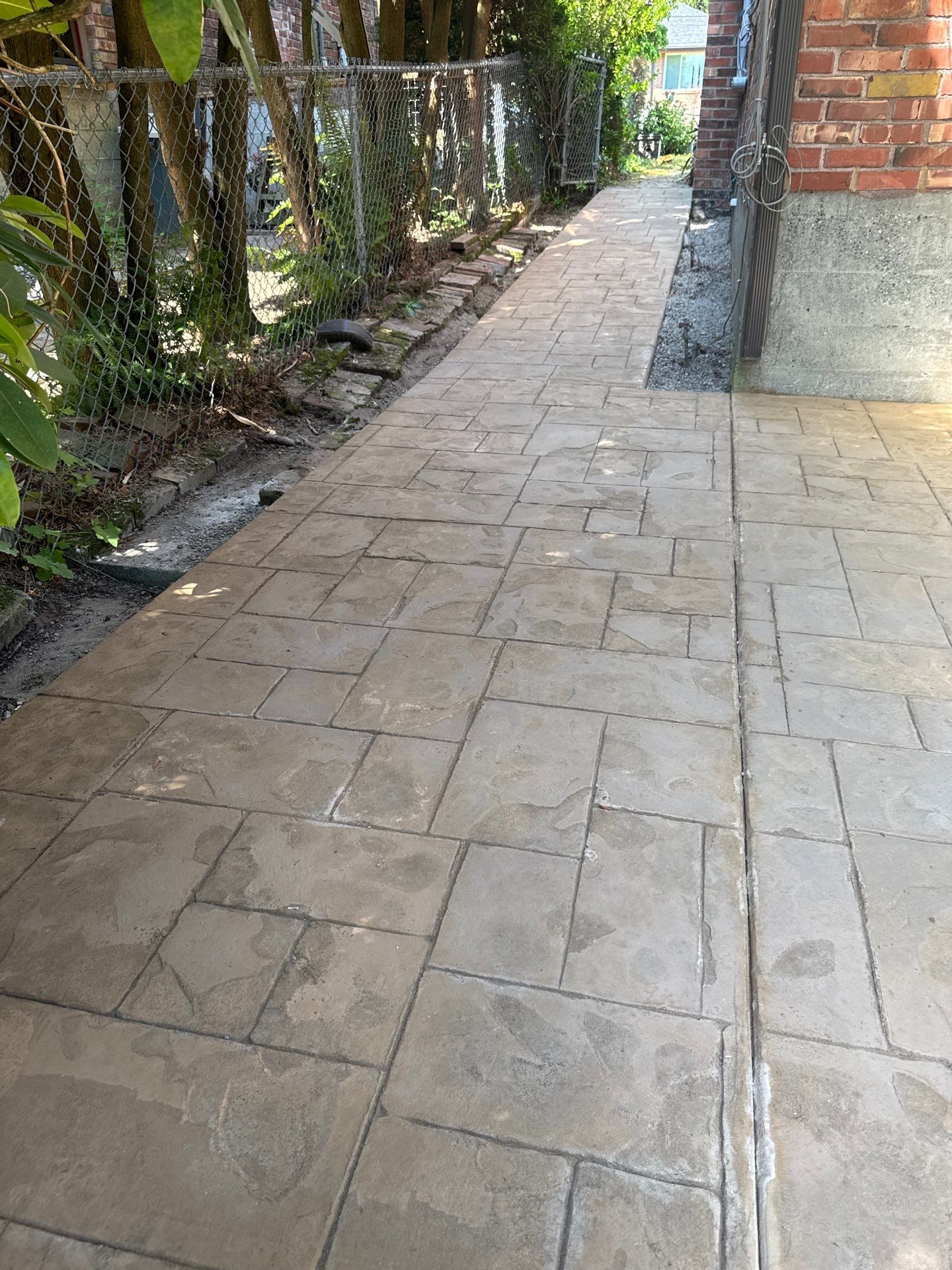 Stamped Concrete Patio | Seattle  by Jireh Asphalt & Concrete Inc 