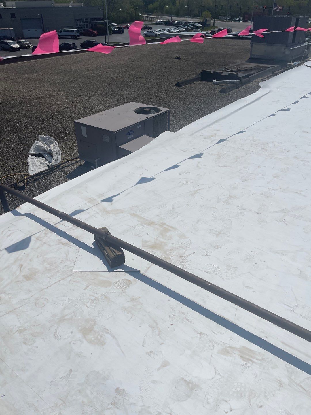 Ford Dealership - Re-Roof by Pink Roofing