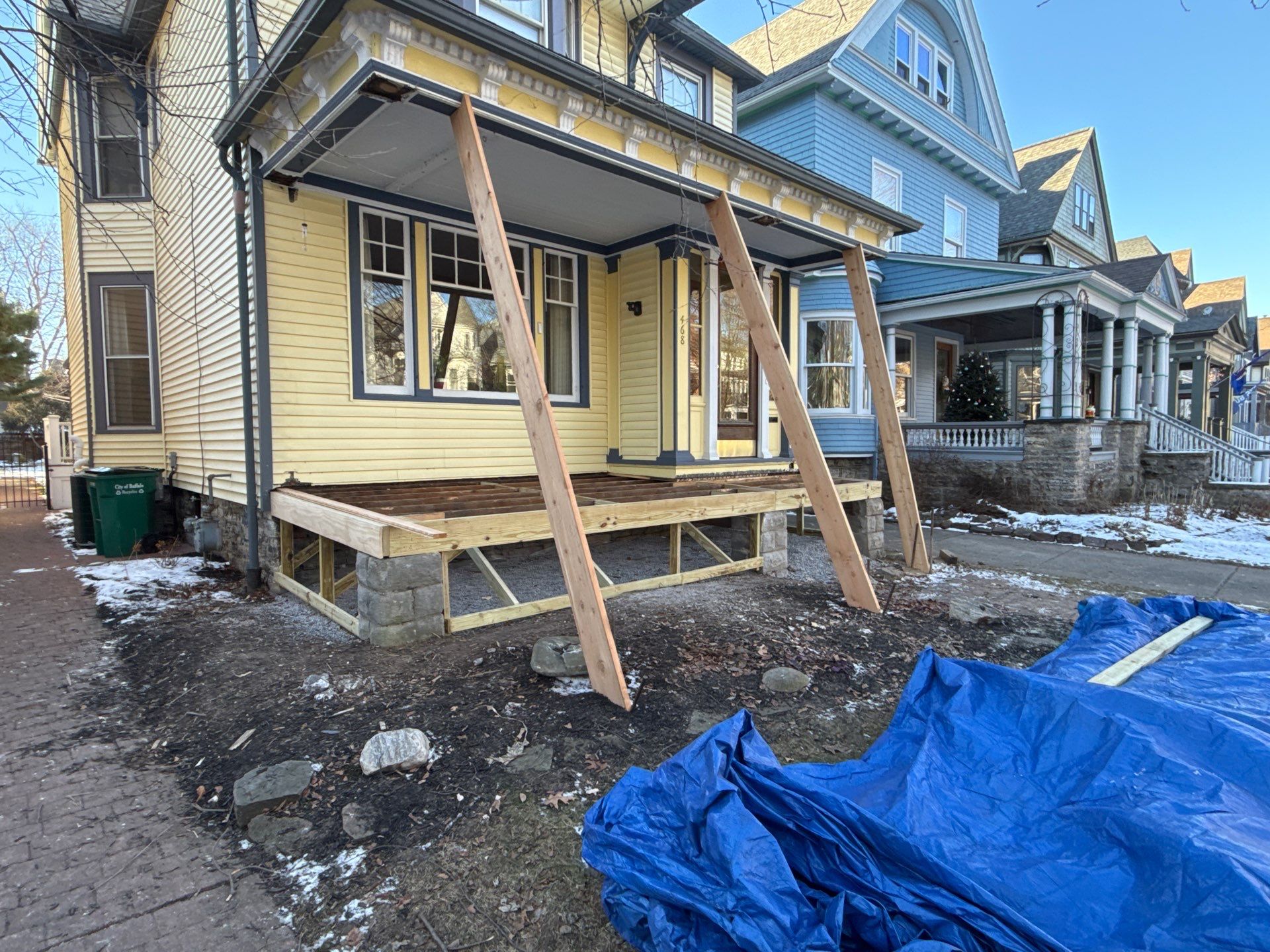 Porch by Ivy Lea Construction
