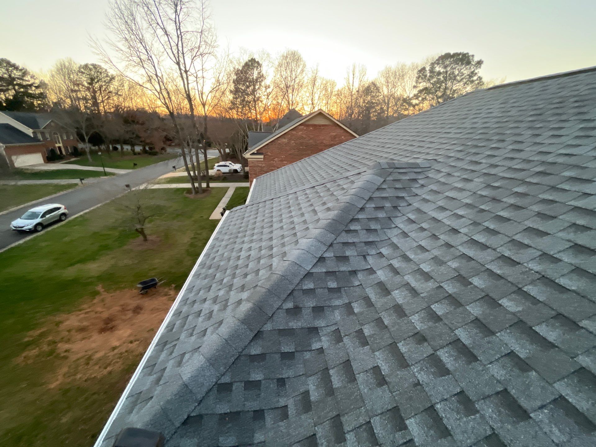 GAF HDZ Shingle in Pewter Color by H&S Roofing and Gutter