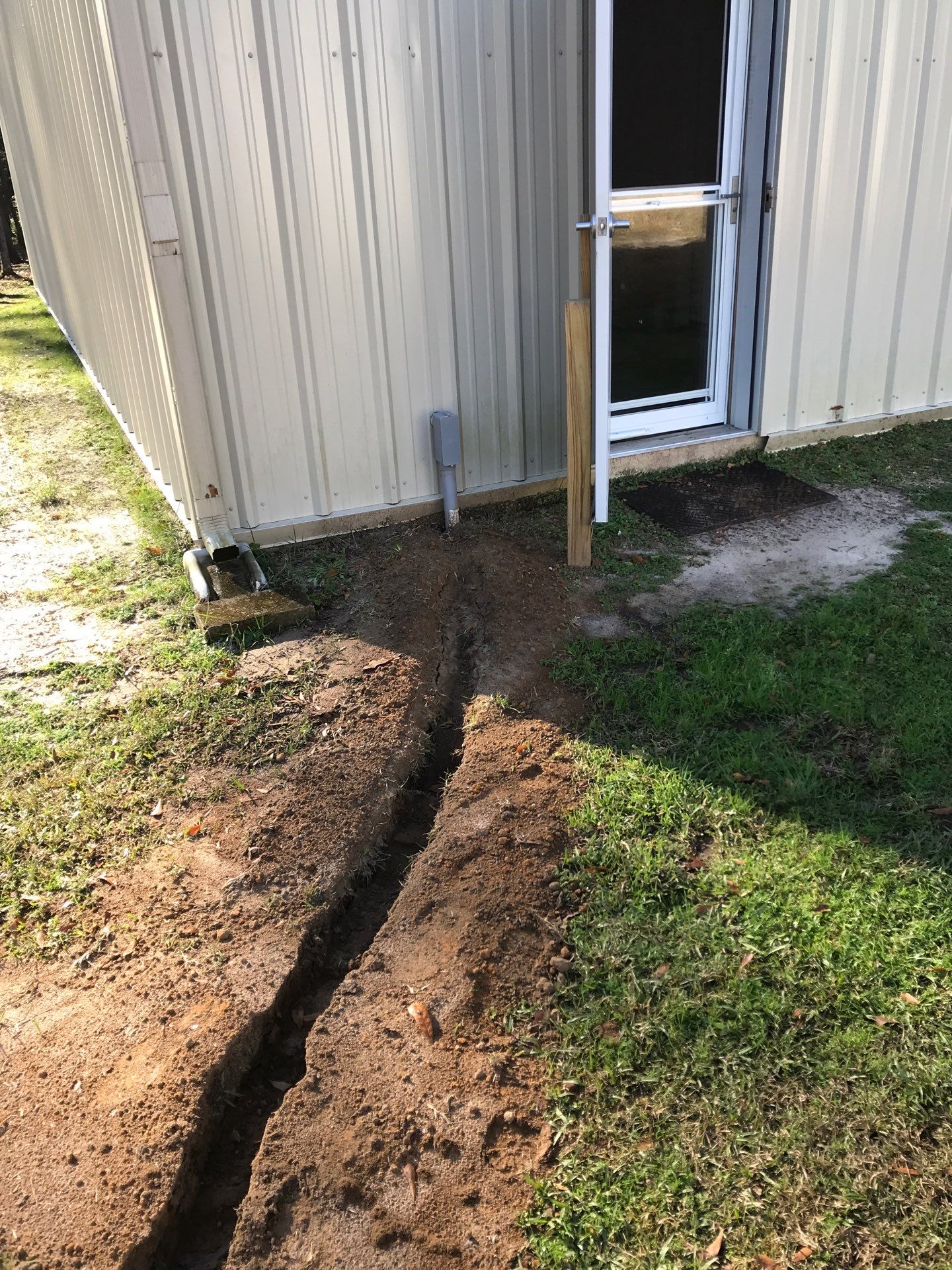 Trench and install subpanel by JB's Contracting and Maintenance LLC