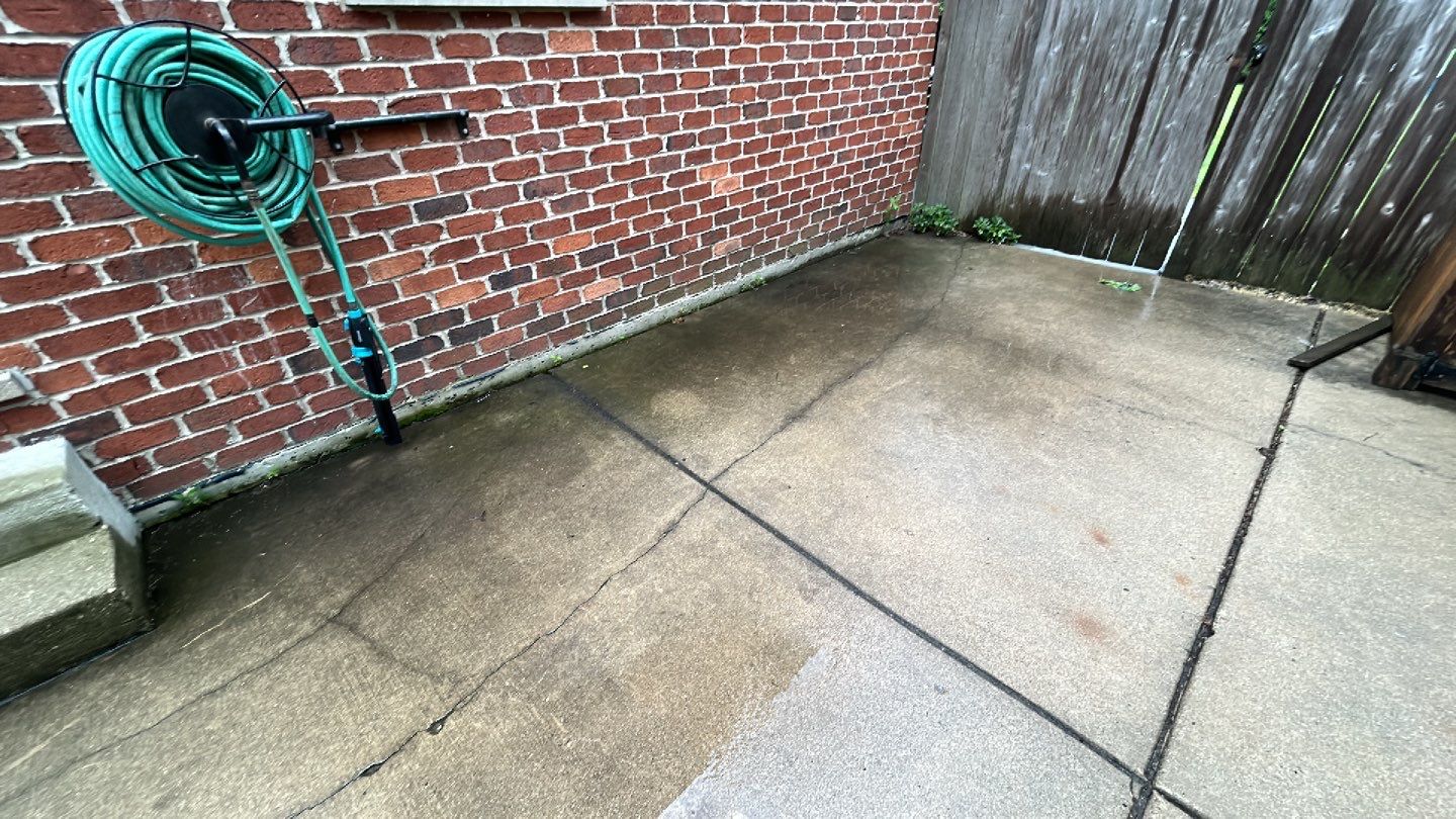 Exterior Stone and Concrete Surface Cleaning by Northern Power Washing LLC.