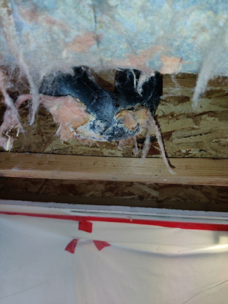 Water Damage in Garage by Accountable Home Services