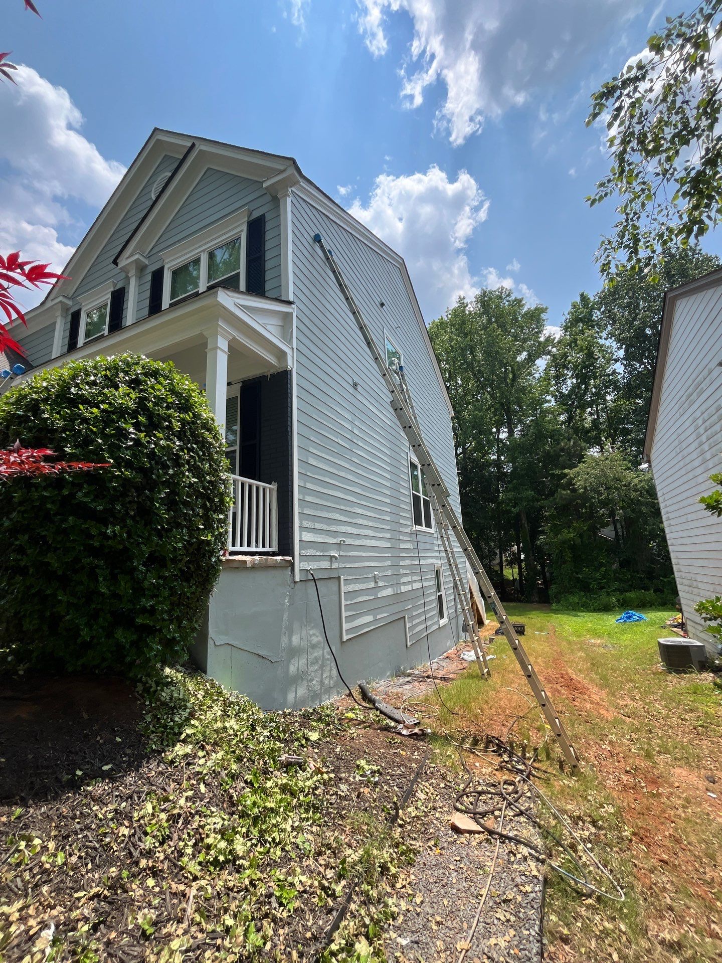 Siding Replacement, Exterior Painting, and Deck Build in Acworth, GA by Nelson Exteriors
