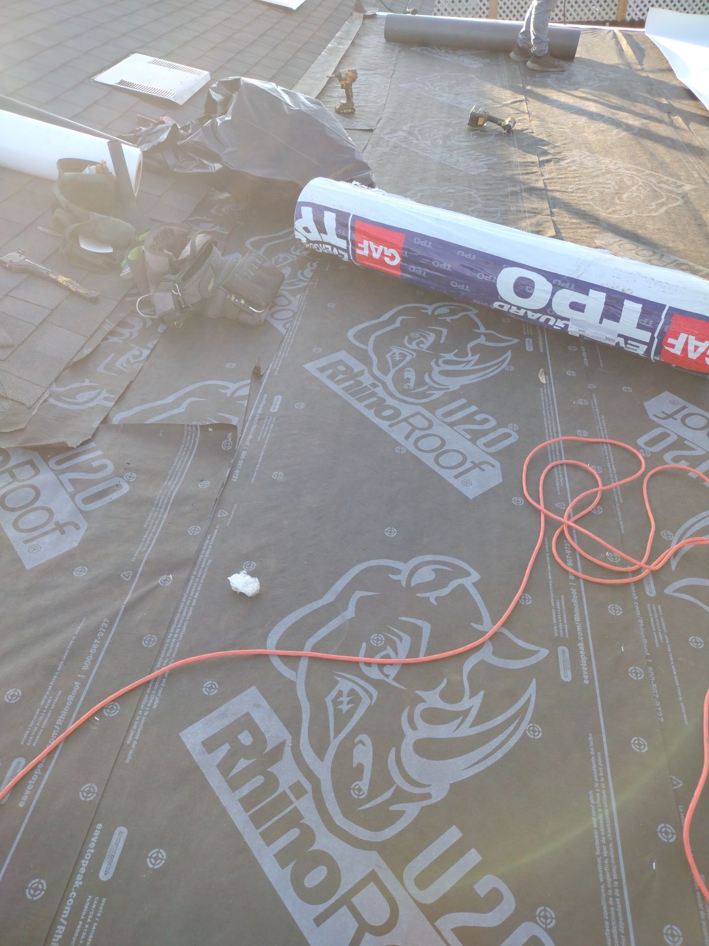 Roof Replacement With Solar Panel Removal/Reinstall, Attic Insulation & Mini Split by Grandmark Service Company