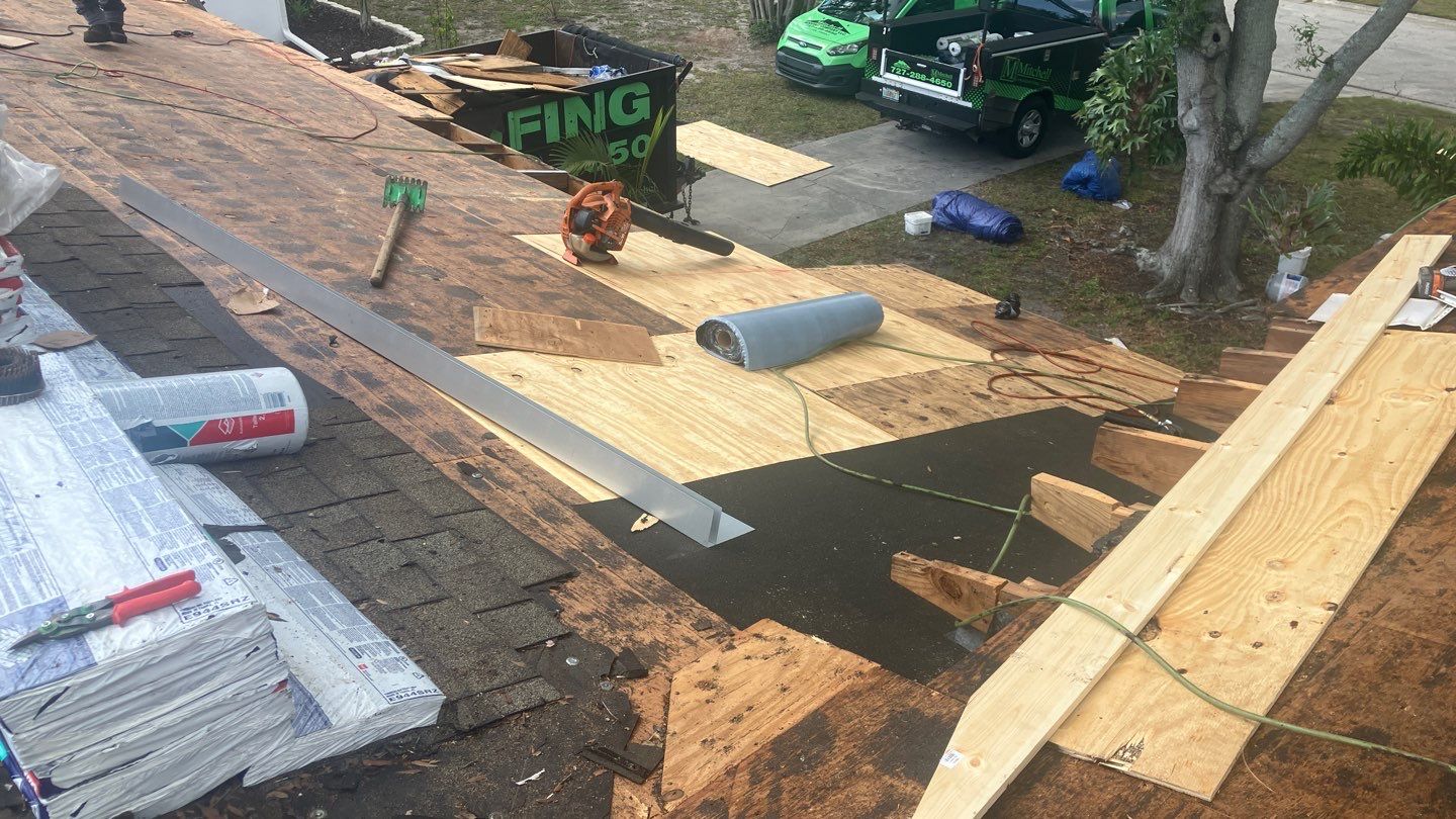 Project in St. Petersburg 33710 by Mitchell Roofing Company LLC 
