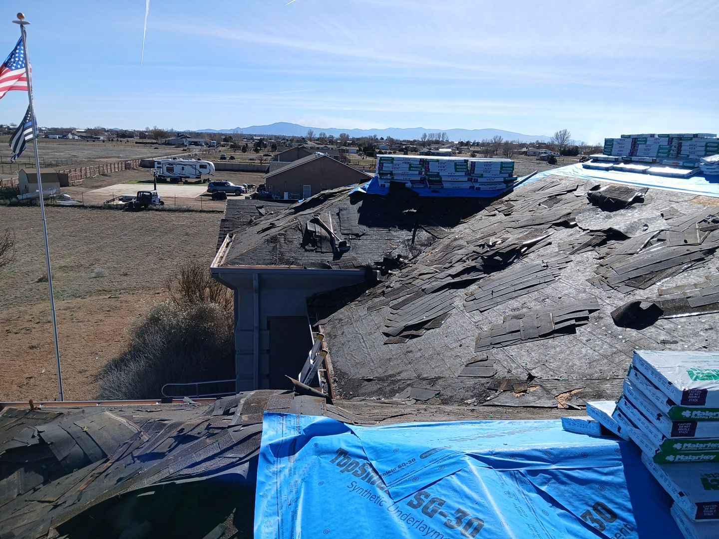 Prescott Valley Architectural Shingle Roof Replacement by Badger Roofing