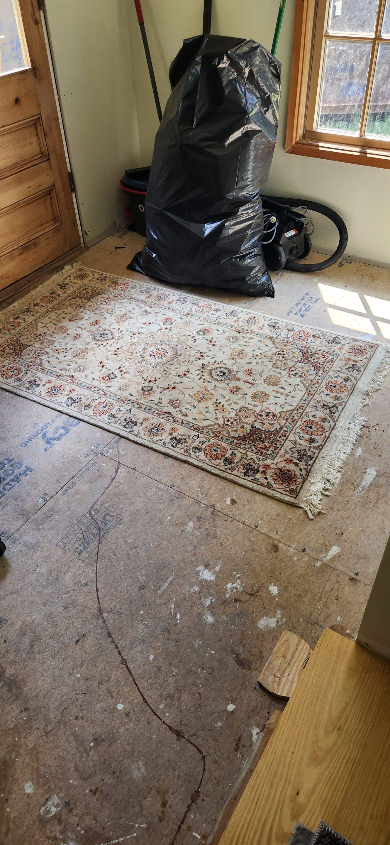 Natural Stone front entryway by Footprints Floors Morristown