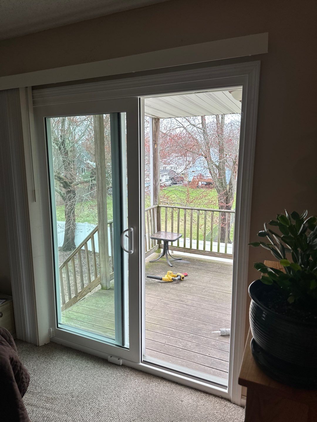 Sliding Glass Door Installation in Chicopee, MA by Yankee Home Improvement