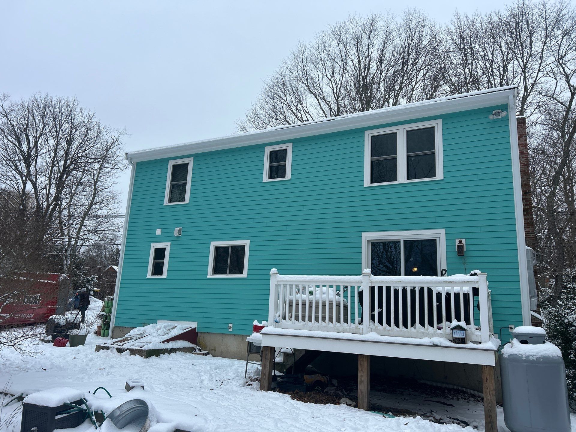 James Hardie siding in Dream Collection color - Dighton, MA by UBrothers Construction