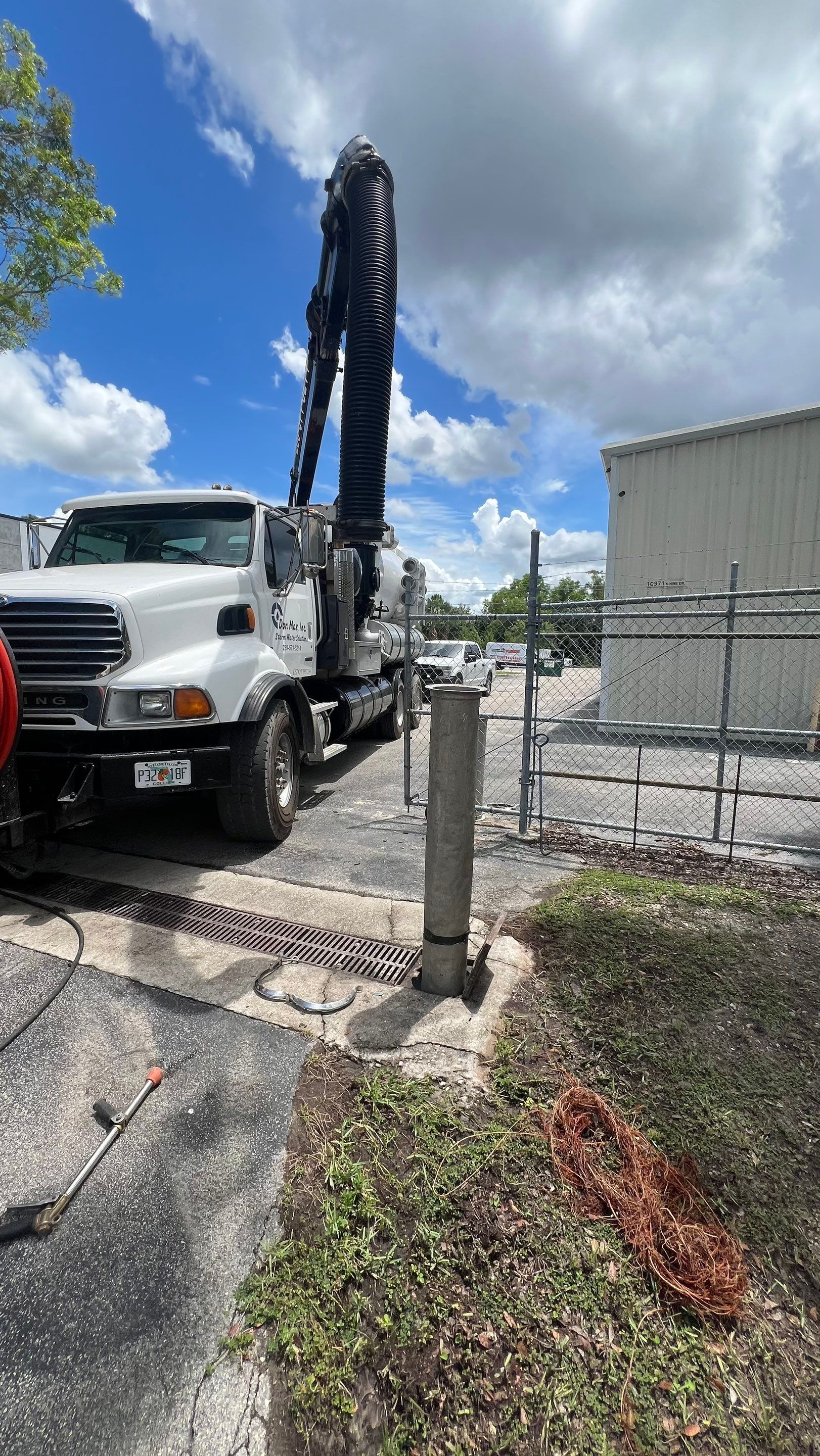 Bonita Springs Commercial Property Stormwater System Maintenance by Don Mar, Inc. Storm Water Solutions