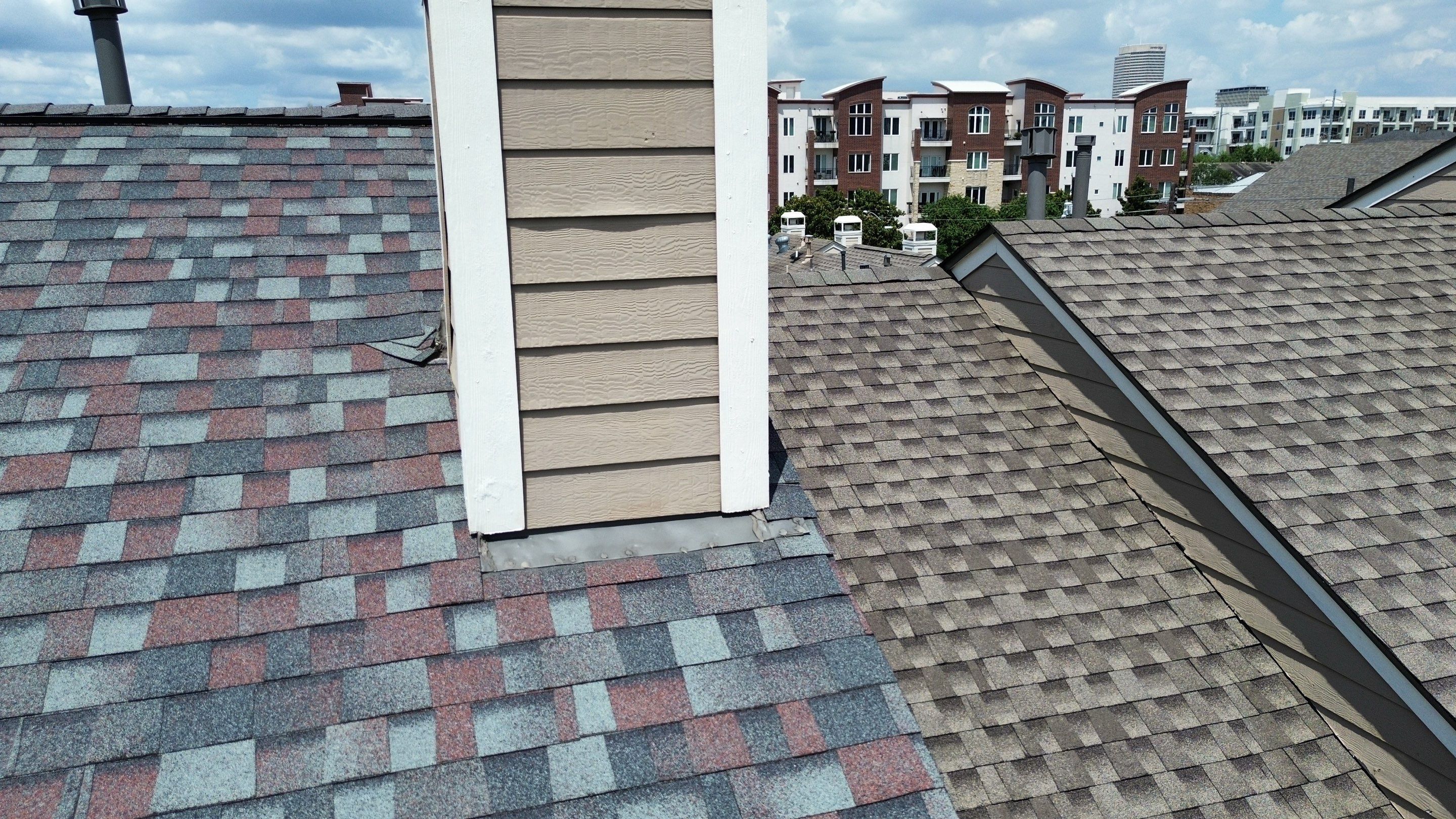 Townhome Roof Replacement by Houston Roofing & Construction