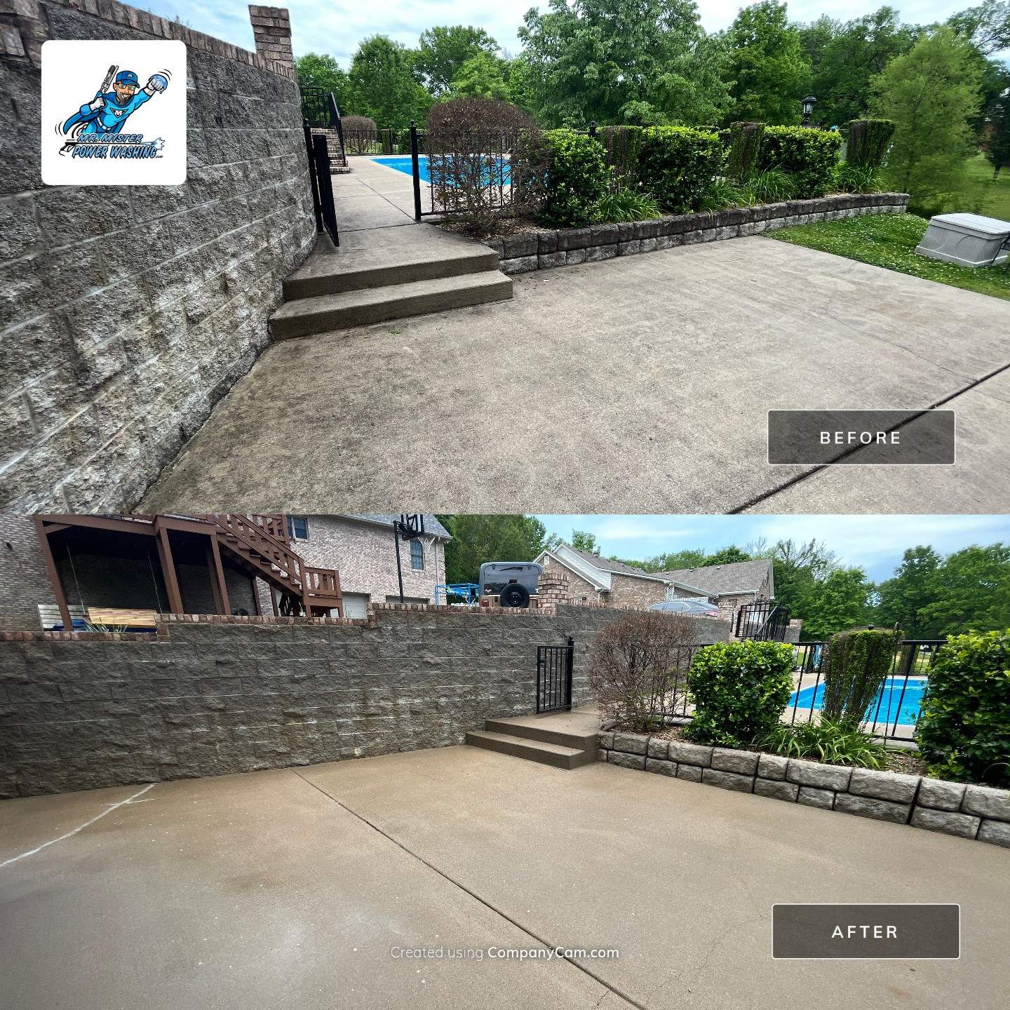 Brett's Pool by Mr. Mister Power Washing