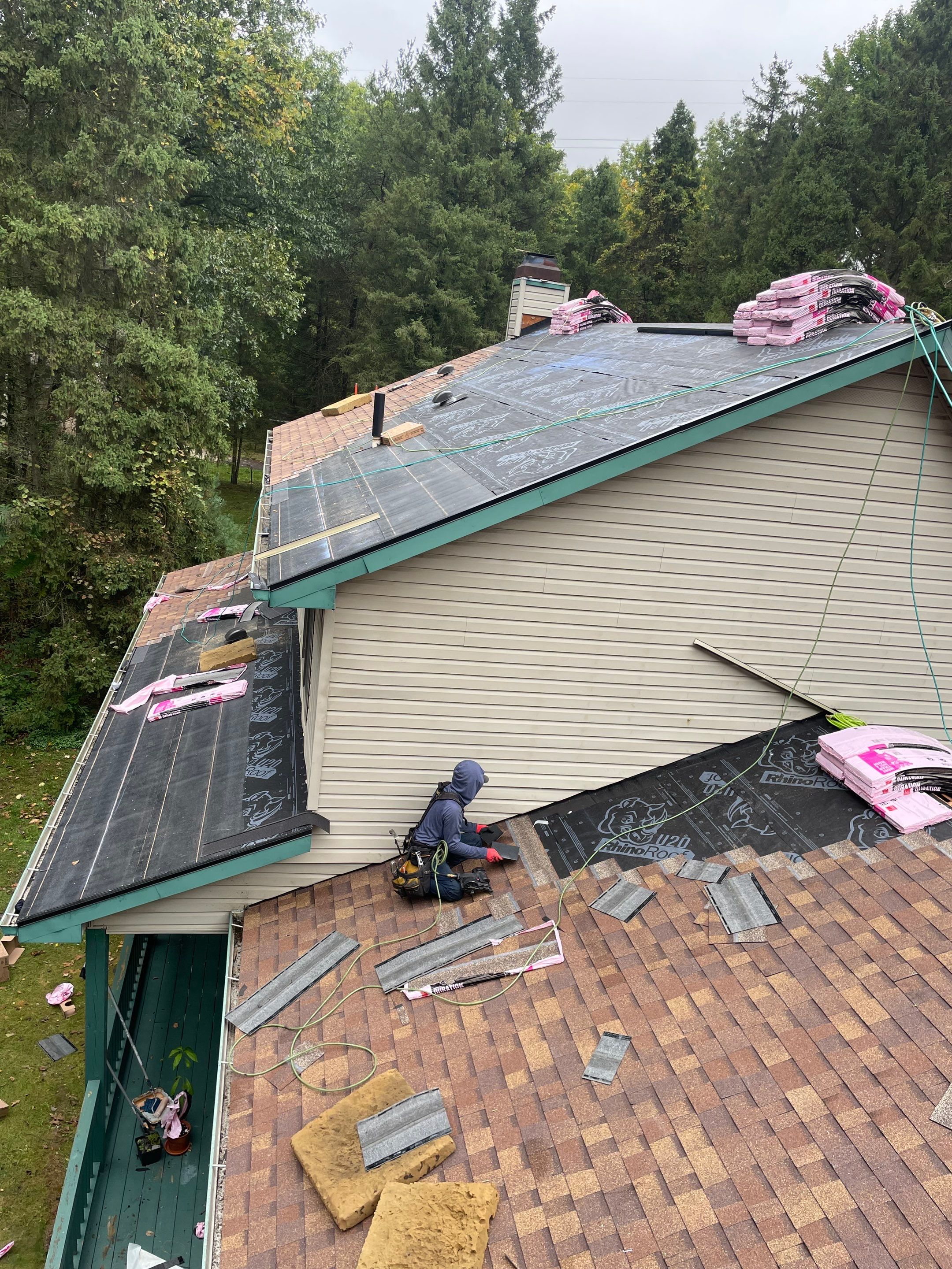 Roof Replacement using Owens Corning Duration by 180 Contractors