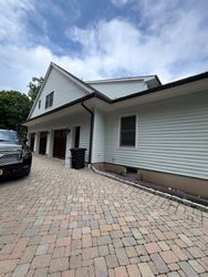 Gutter Cleaning in Upper Saddle River, NJ — Gallo Bros job photo