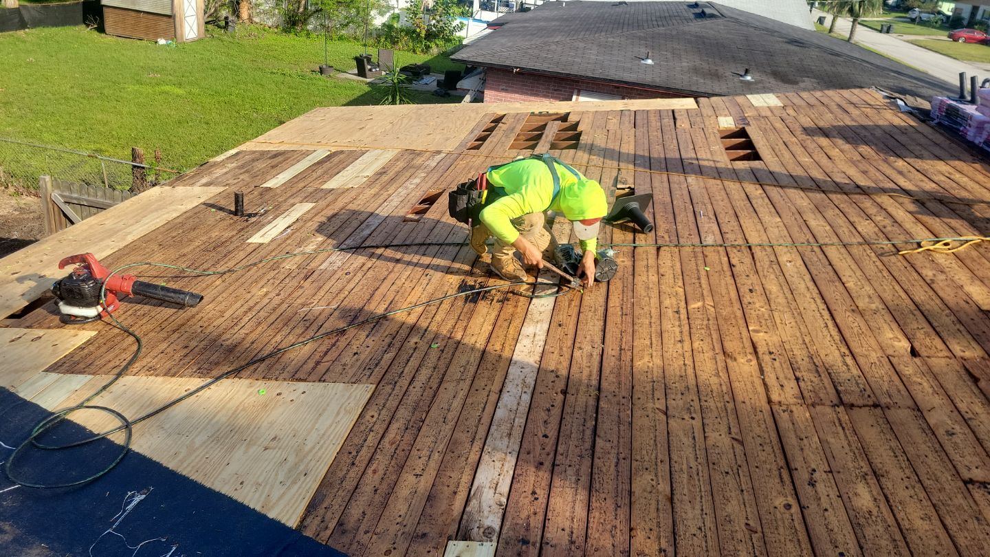 Residential Roofing Installation using Owens Corning TruDefinition Duration Shingles by Galaxy Builders, Inc.
