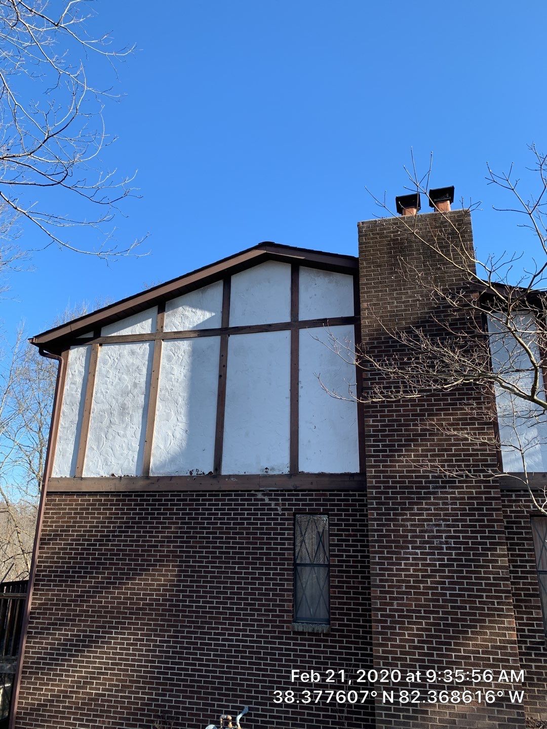 Old to New Tudor Style Fiber Cement Update  by Secure Construction Company Inc