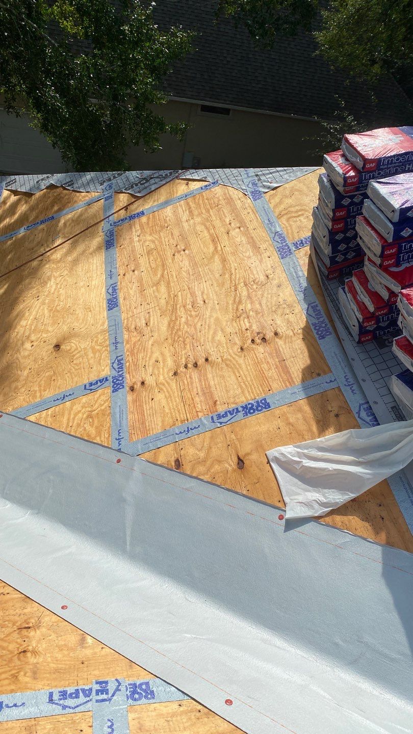 Residential Roofing Installation using Roof Replacement by American Roofing & Construction LLC